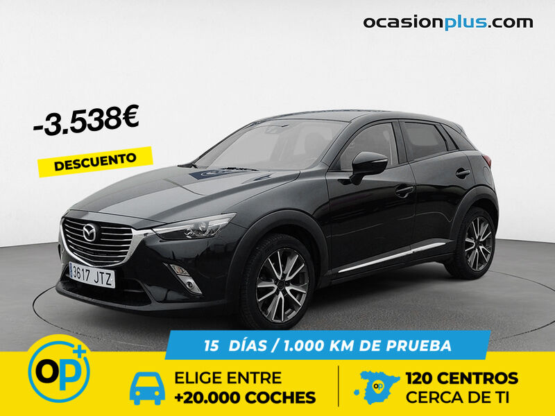 MAZDA CX-3 (1.5 DE SKYACTIV Luxury 2WD 77 kW (105 CV)) en Madrid