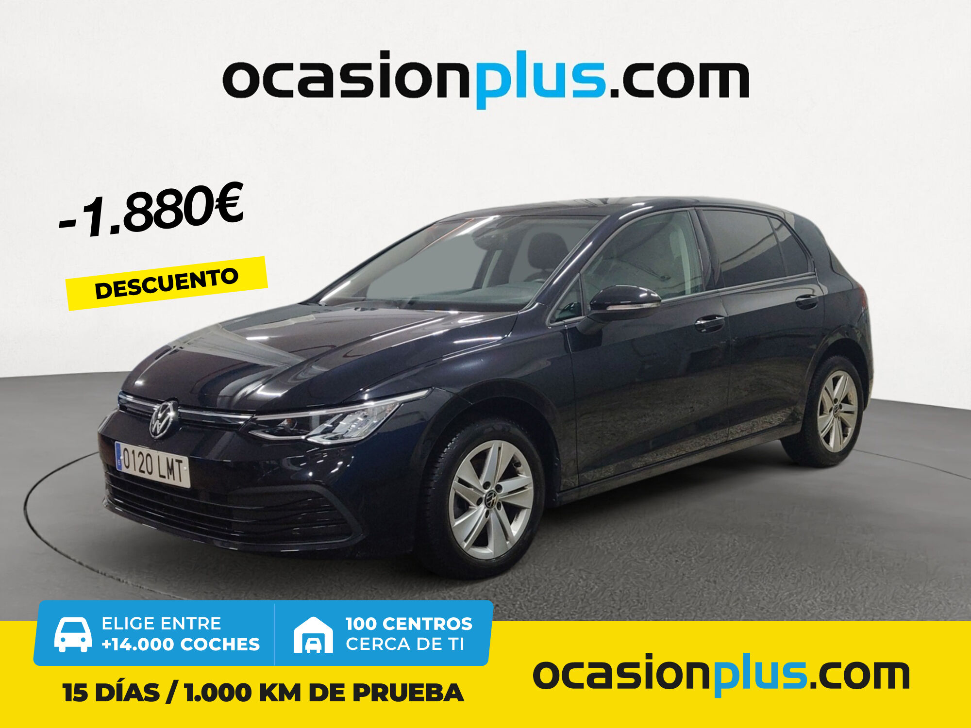 VOLKSWAGEN Golf (Life 1.5 TSI 96 kW (130 CV)) en Madrid