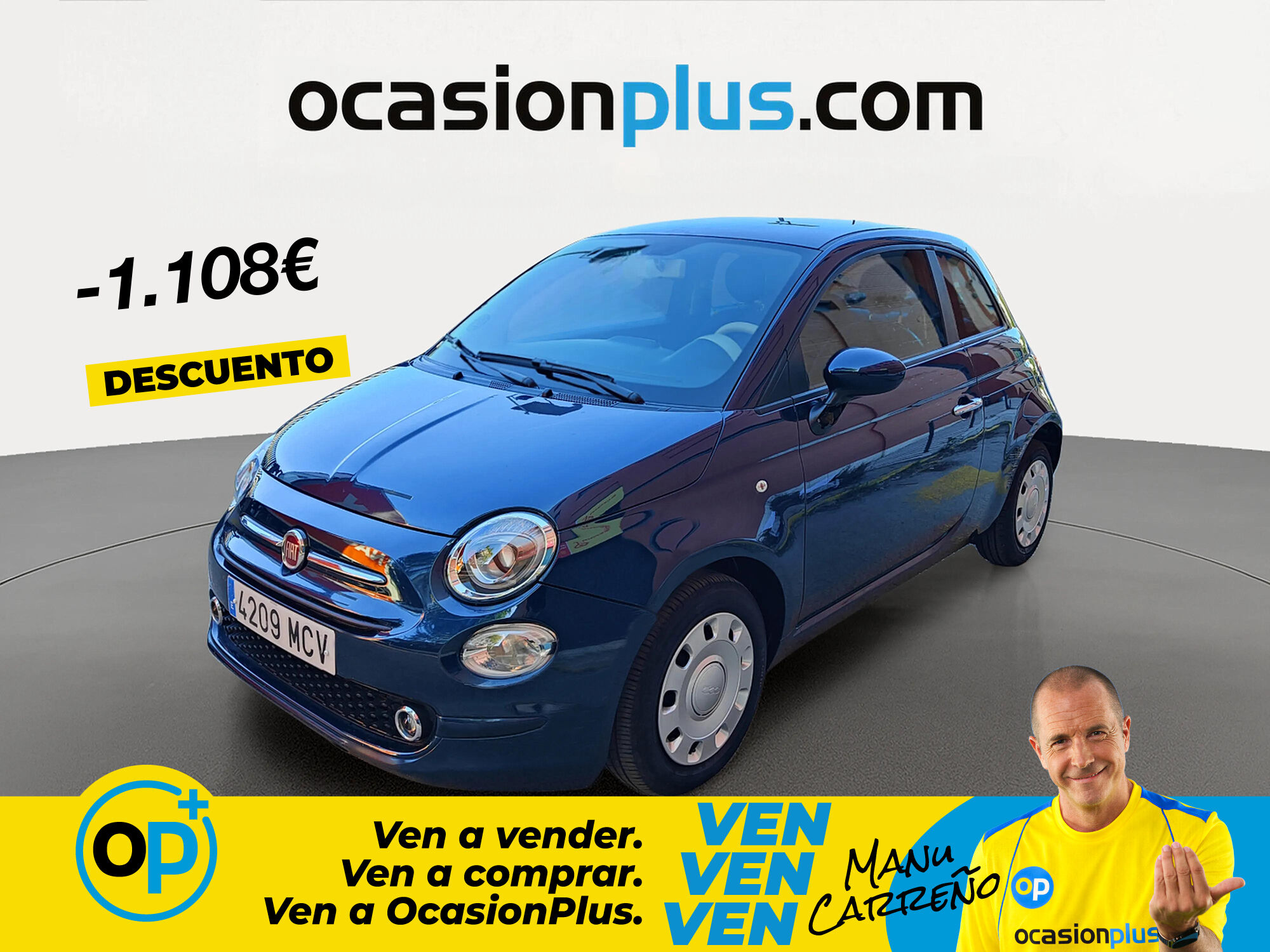 Foto del FIAT 500 1.0 Hybrid Club 52kW