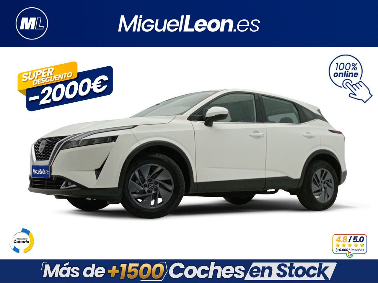 NISSAN Qashqai (DIG-T 103kW N-Connecta) en Palmas, Las