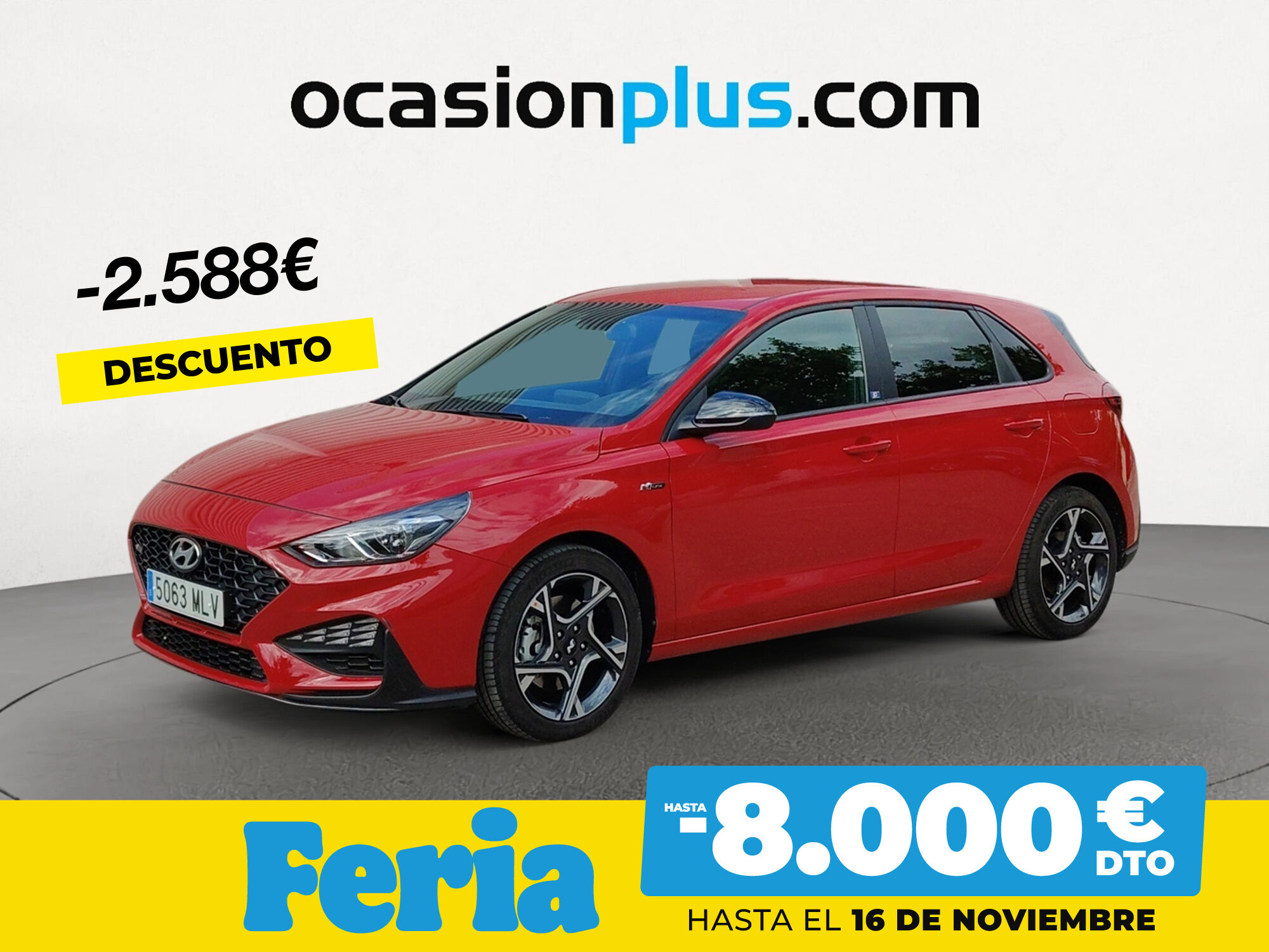 HYUNDAI i30 (1.0 TGDI N-Line 30 Aniversario 88 kW (120 CV)) en Madrid