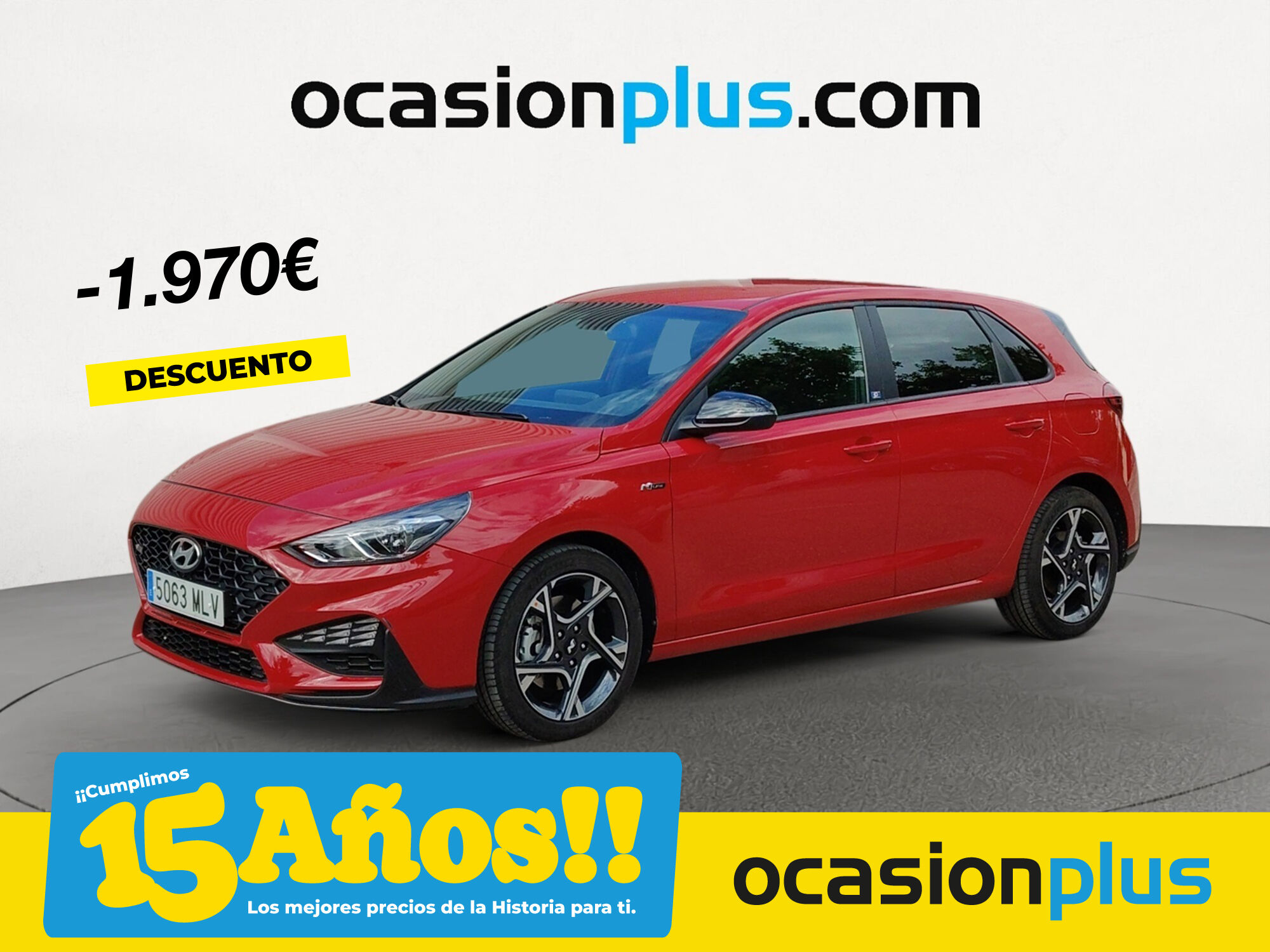 HYUNDAI i30 (1.0 TGDI N-Line 30 Aniversario 88 kW (120 CV)) en Madrid