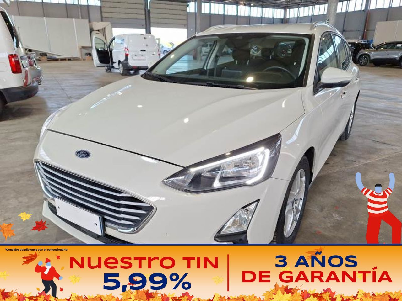 FORD Focus (1.0 Ecoboost MHEV 92kW Active SB) en Madrid