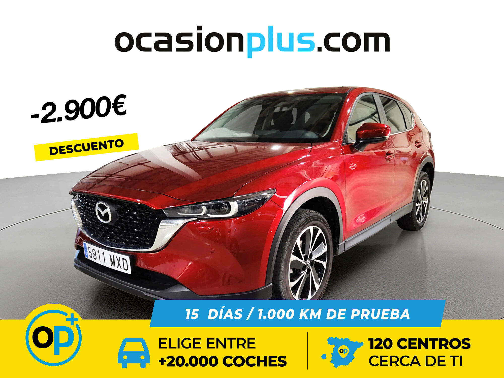 Foto del MAZDA CX-5 2.0 e-Sky-G MHEV Center-Line Plus 2WD Aut. 121kW