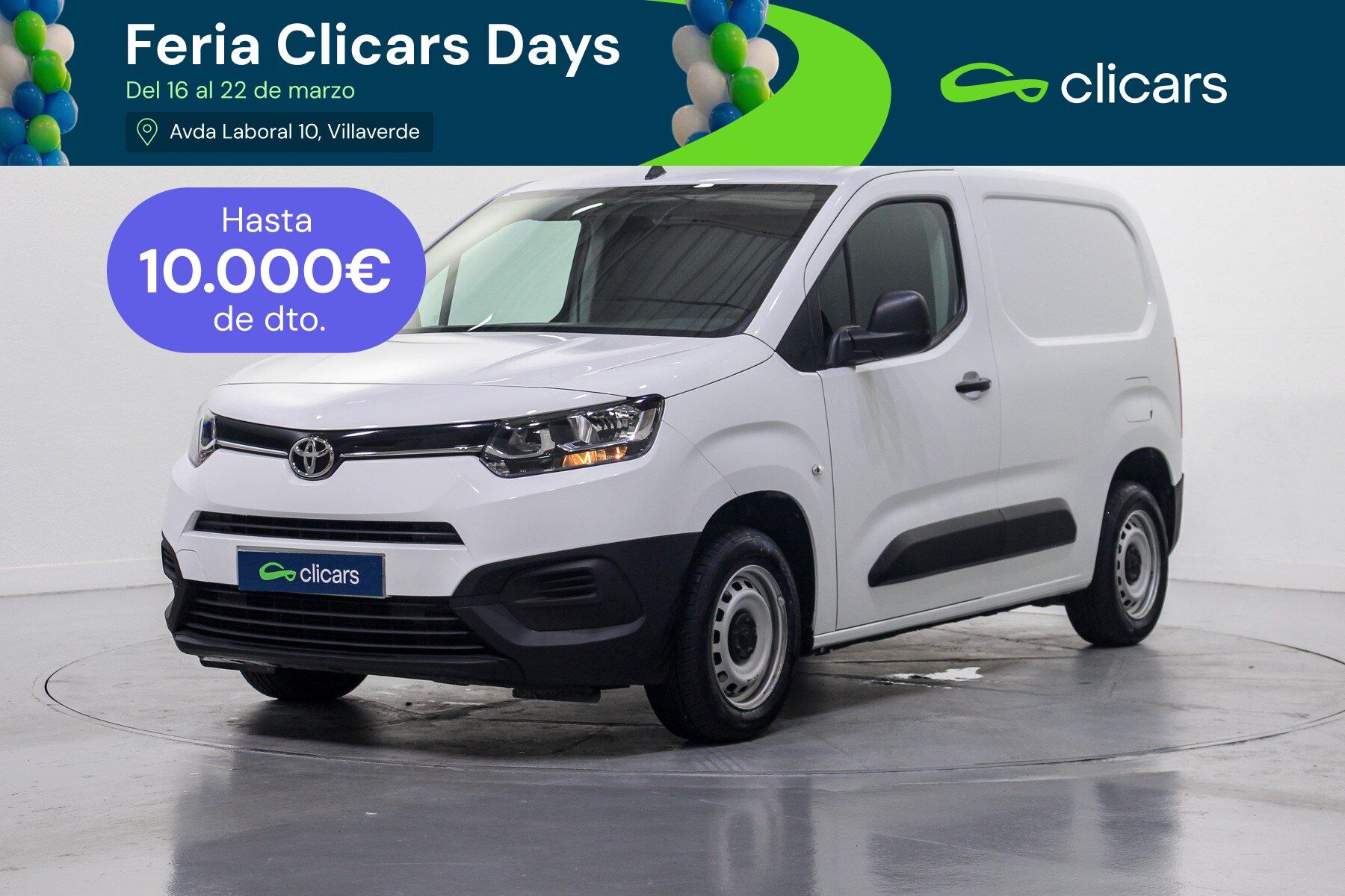 Foto del TOYOTA Proace City Van Media 1.5D GX 100