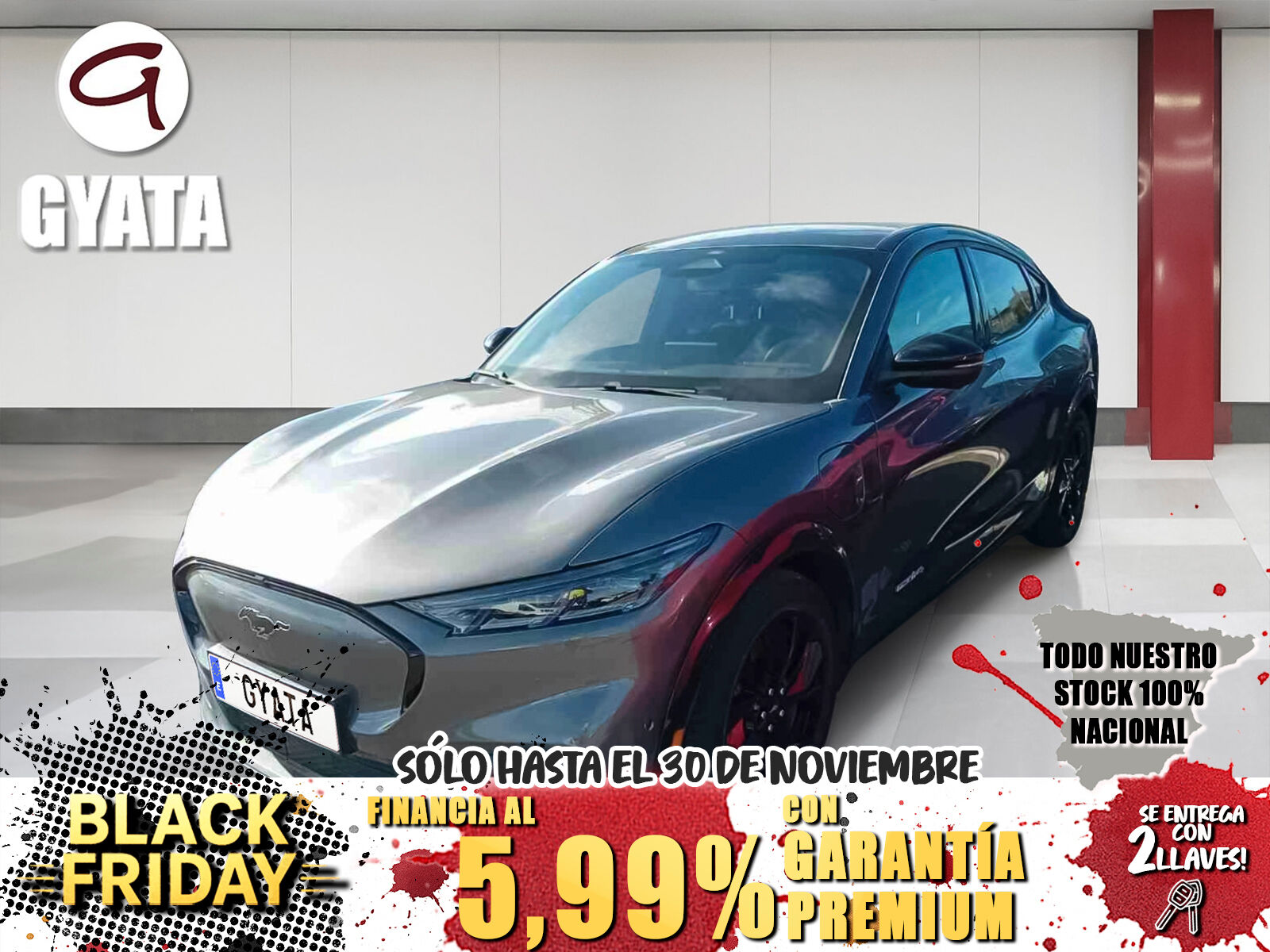 FORD Mustang Mach-E (Premium AWD Rango Extendido 258 kW (351 CV)) en Madrid