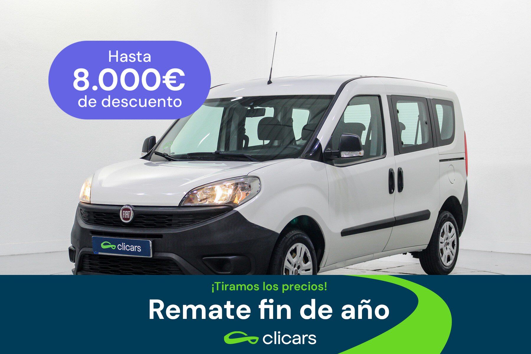 FIAT Dobló (Doblò Panorama 1.3Mjt Pop 70kW N1) en Madrid