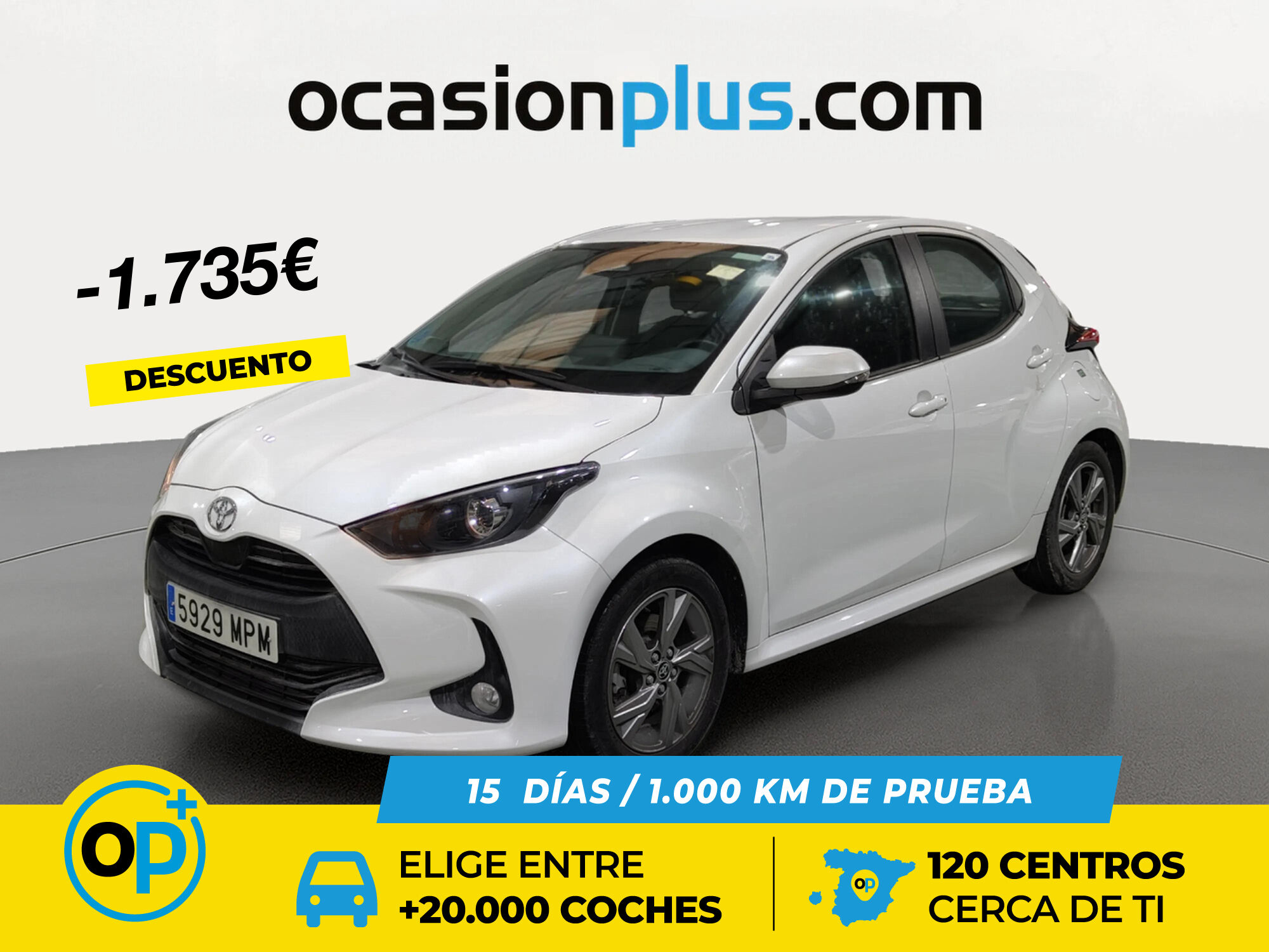 TOYOTA Yaris (120H Active Plus 85 kW (116 CV)) en Madrid