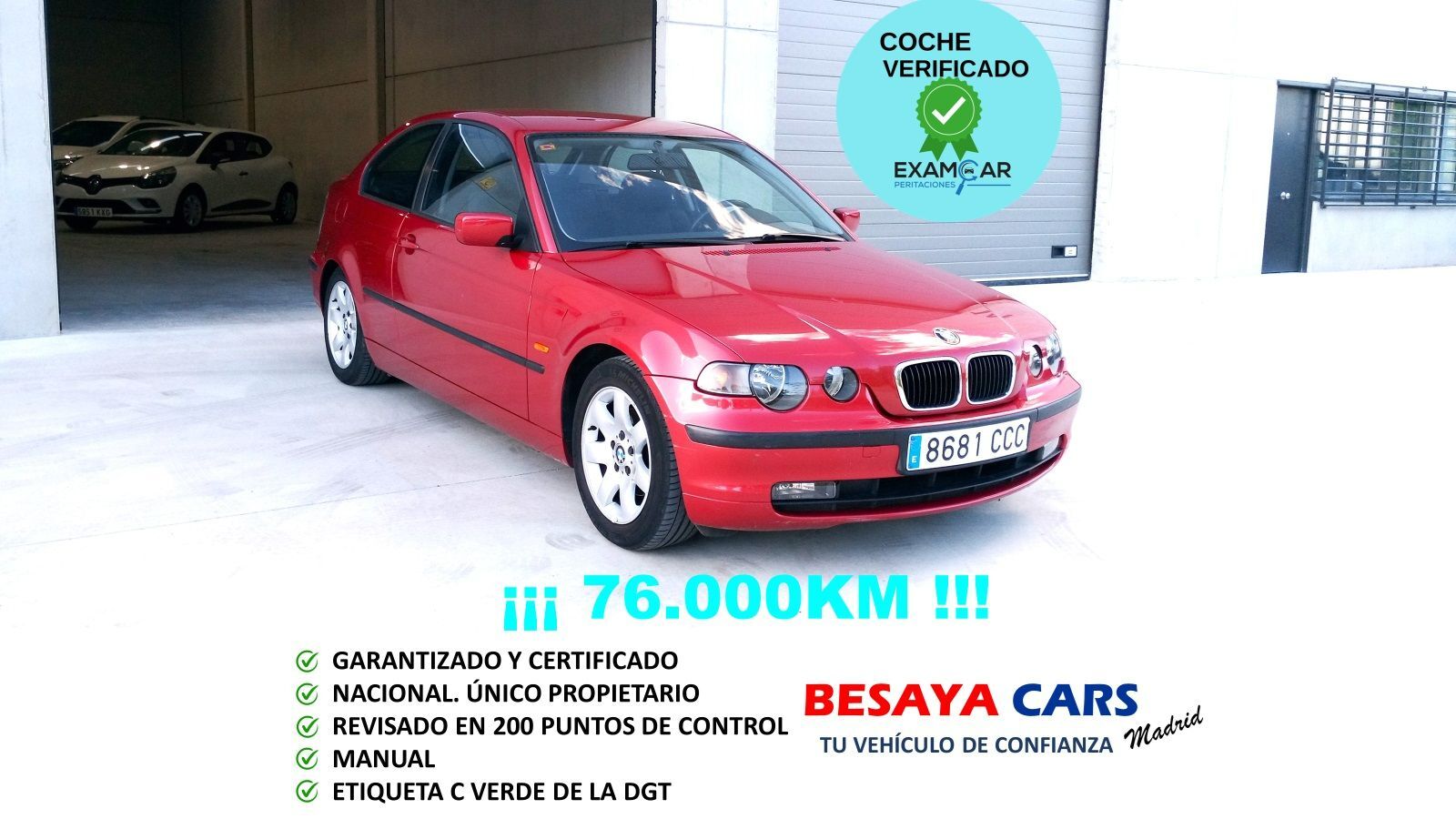 BMW Serie 3 (318 ti Compact) en Madrid