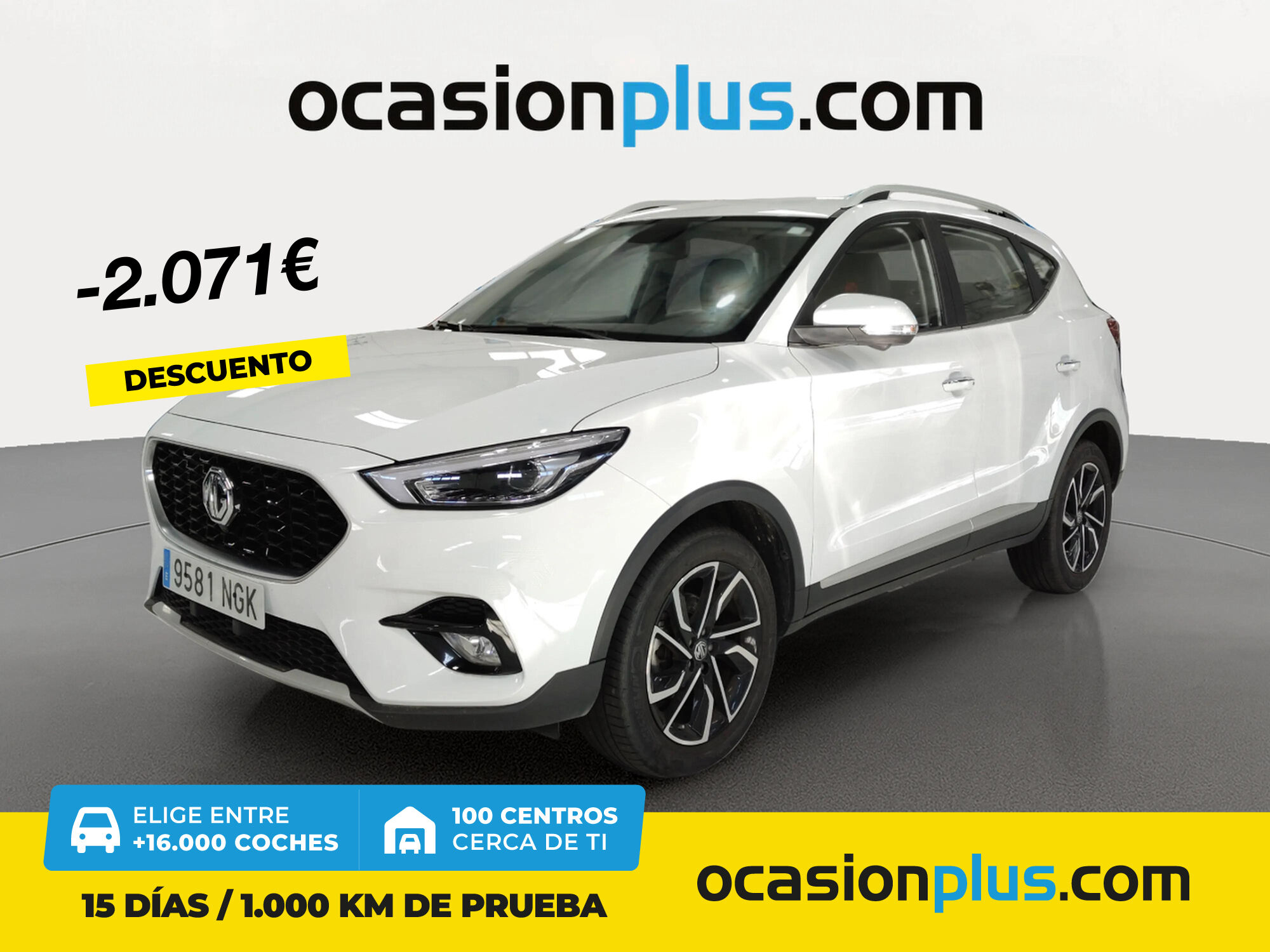 MG ZS (1.0T Luxury Auto 82 kW (111 CV)) en Madrid