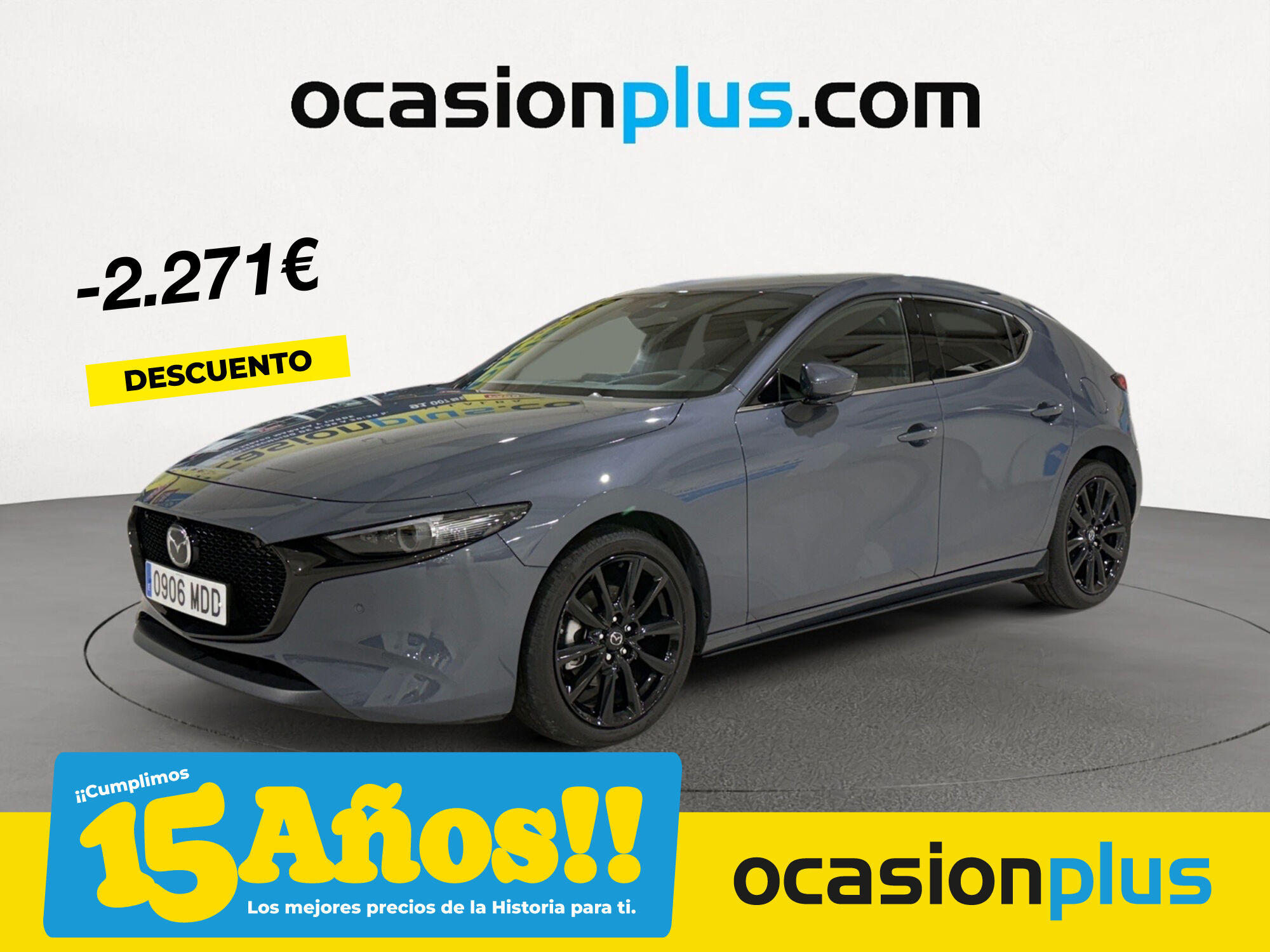 MAZDA Mazda3 (2.0 e-SKYACTIV-X Zenith Safety Red 137 kW (186 CV)) en Madrid