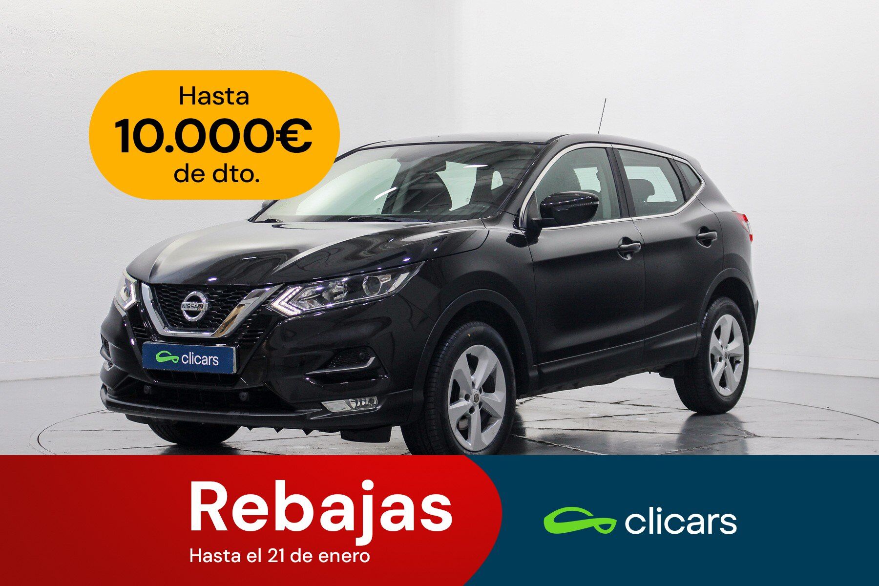 NISSAN Qashqai (Qashqai 1.5dCi Acenta 4x2 85kW) en Madrid