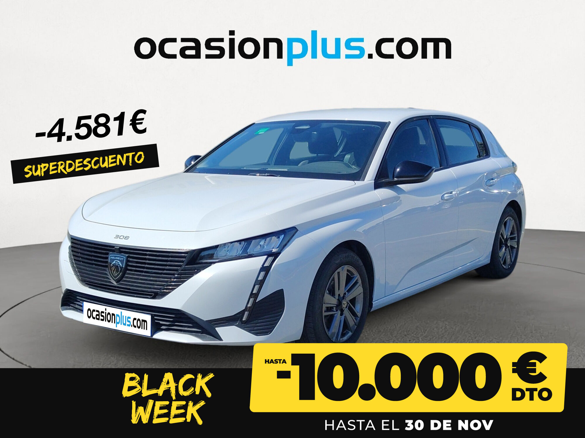 PEUGEOT 308 (PureTech 130 S&S Active Pack EAT8 96 kW (130 CV)) en Madrid