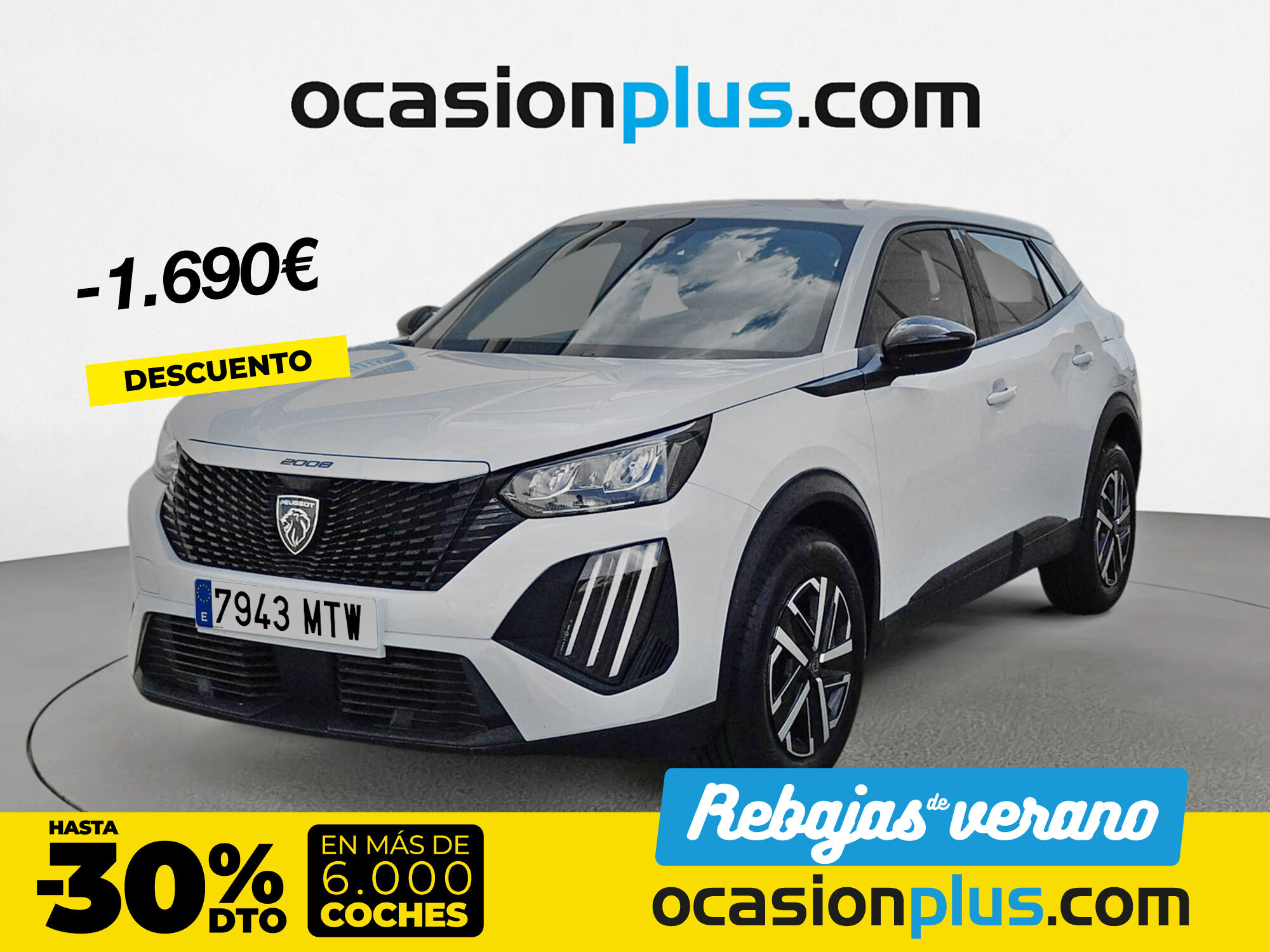 PEUGEOT 2008 (PureTech 100 S&S Active 75 kW (100 CV)) en Madrid