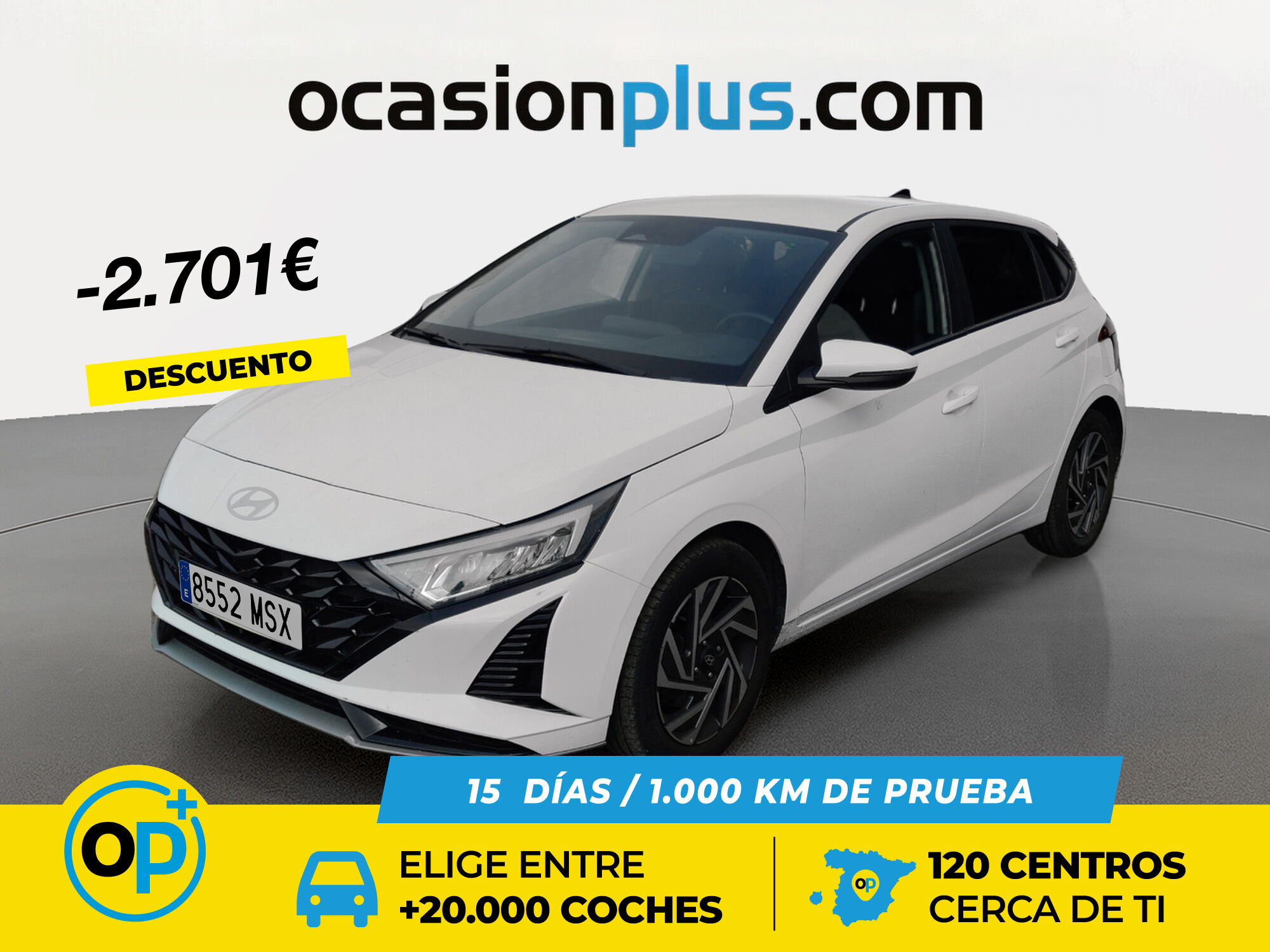 HYUNDAI i20 (1.0 TGDI 48V Klass DCT 74 kW (100 CV)) en Madrid