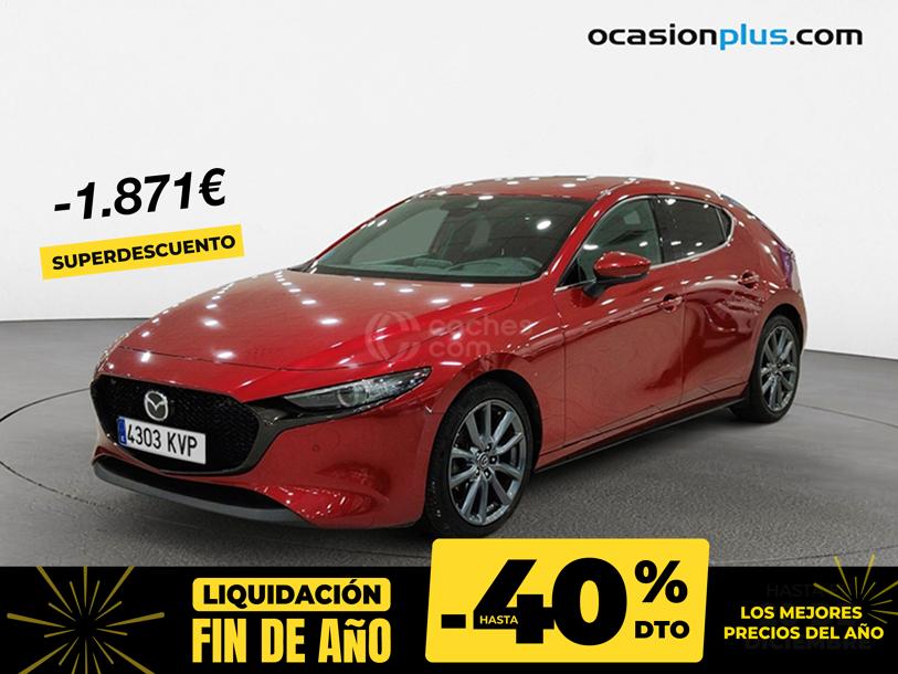 Foto del MAZDA Mazda3 2.0 e-Skyactiv-G Zenith Safety Black 90kW