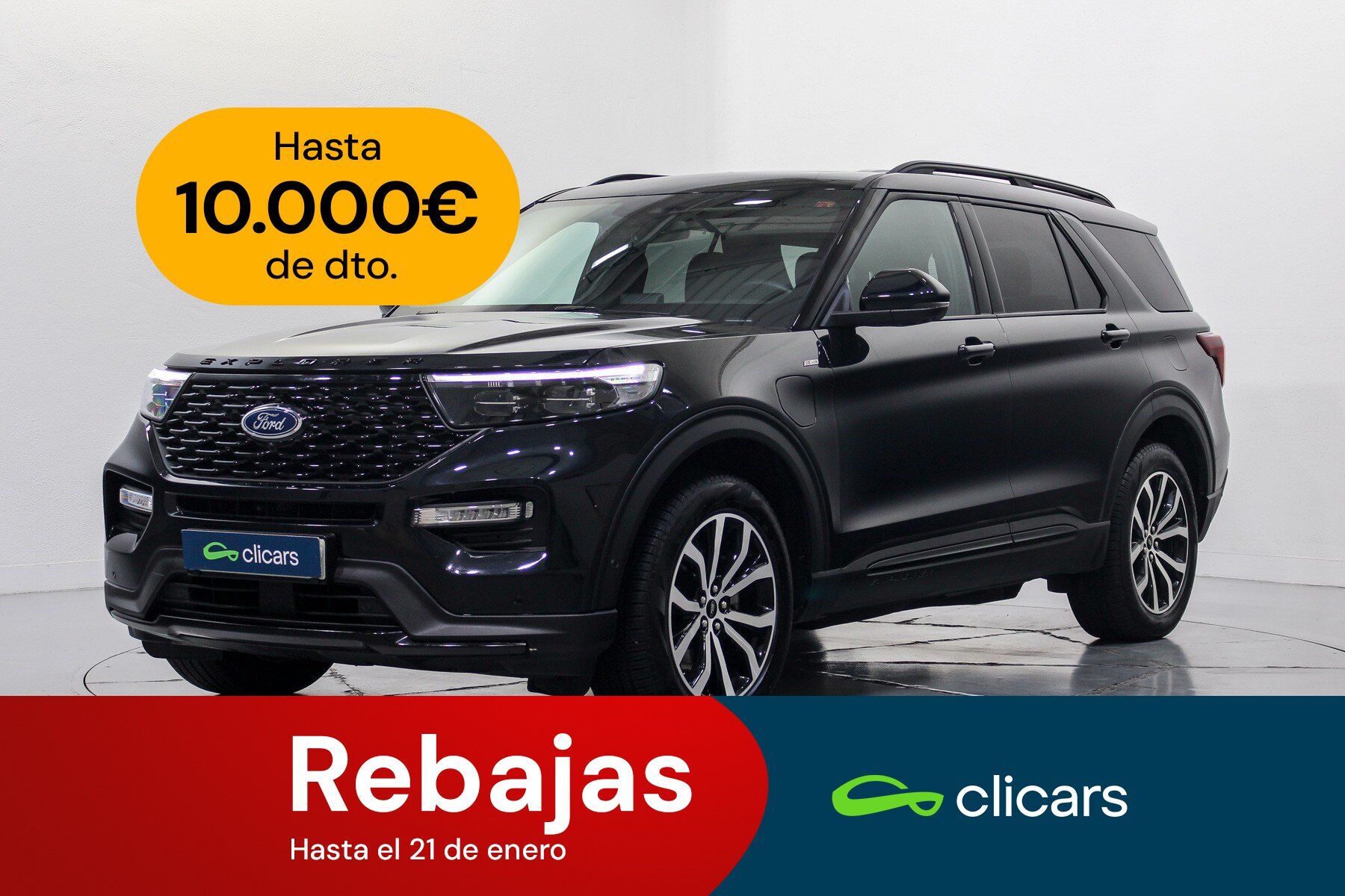 FORD Explorer (Explorer 3.0 PHEV ST-Line AWD 450) en Madrid