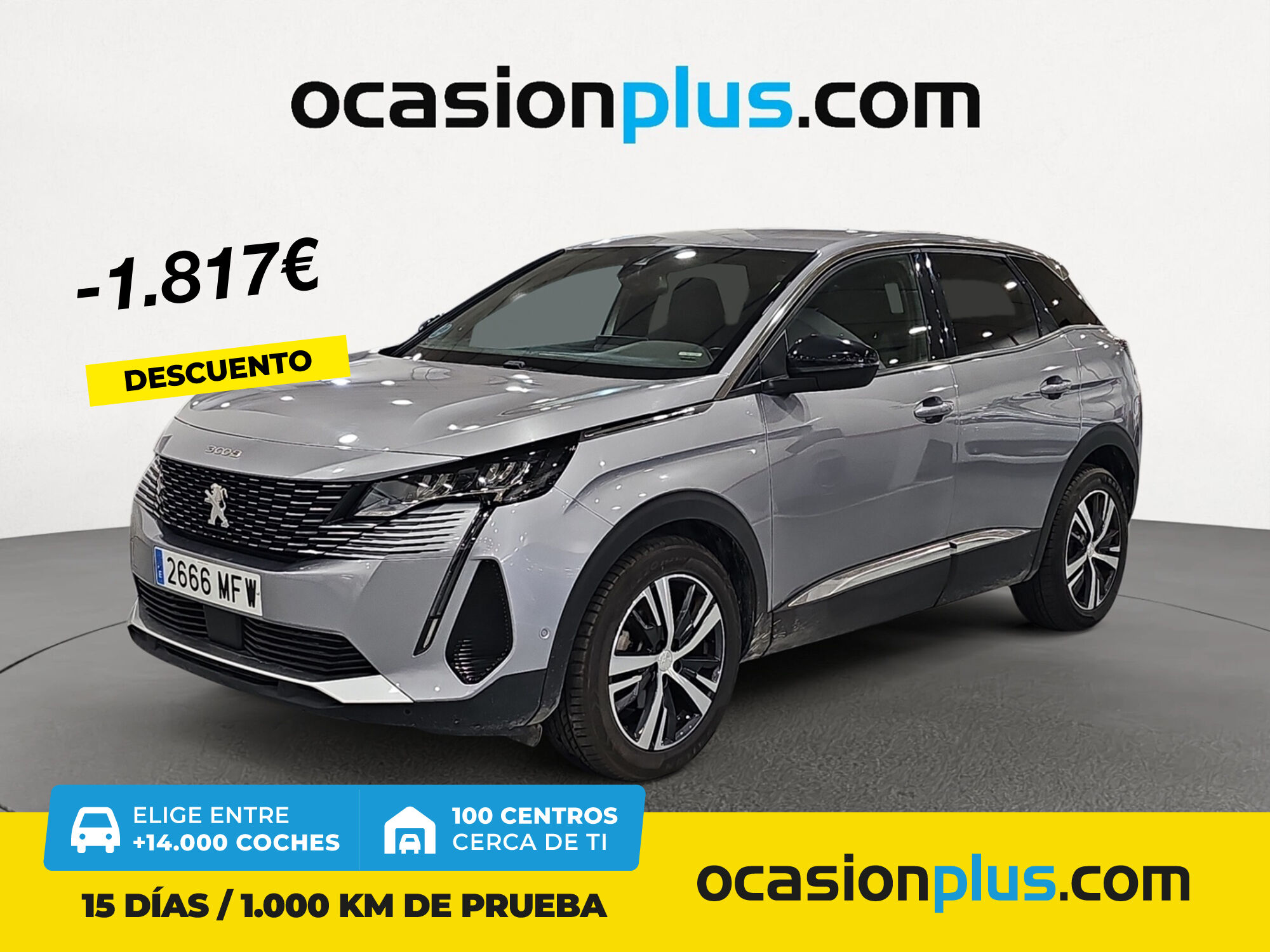 PEUGEOT 3008 (PureTech 130 S&S Allure Pack EAT8 96 kW (130 CV)) en Madrid