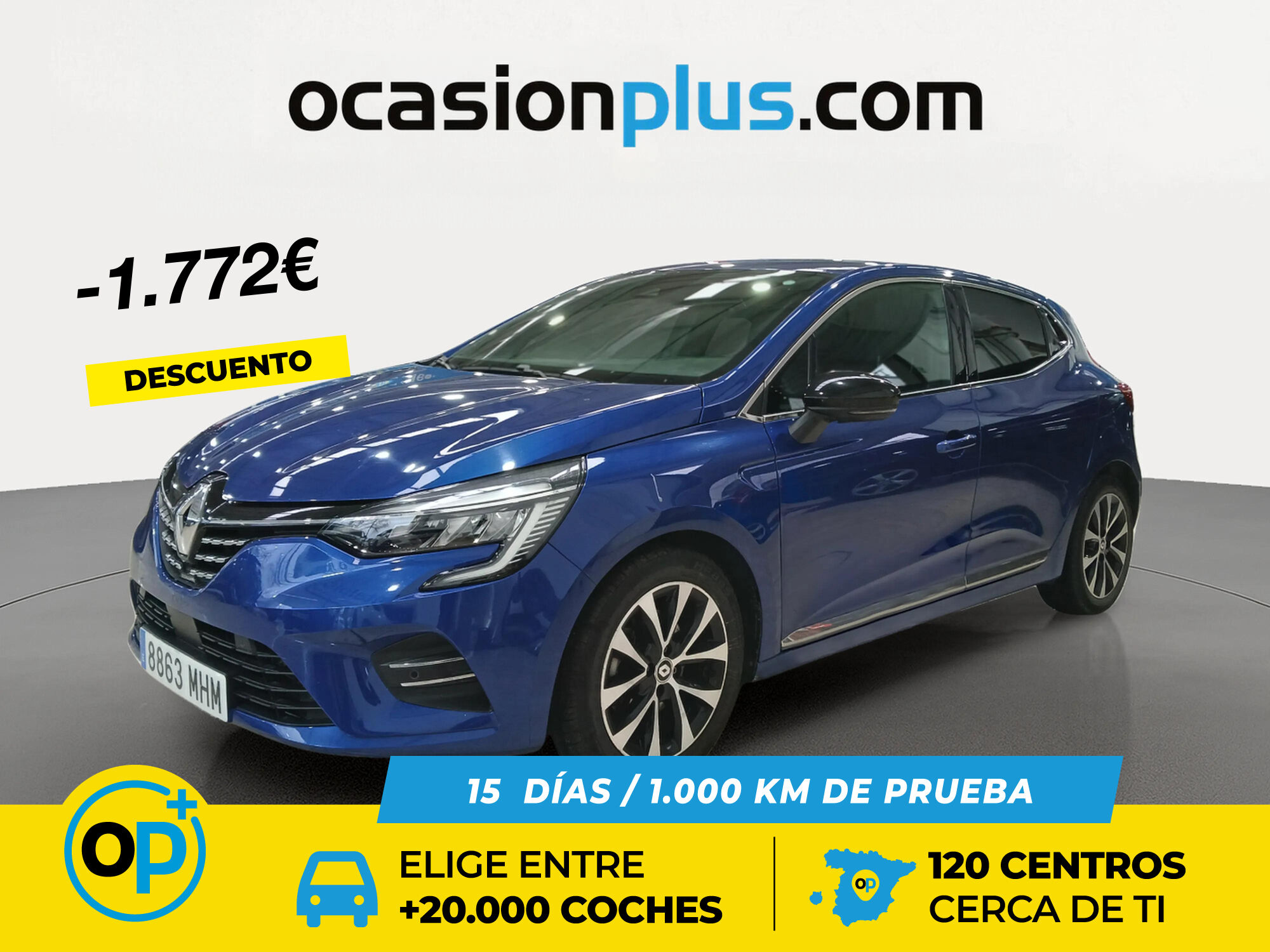 RENAULT Clio (Techno E-Tech Híbrido 104 kW (140 CV)) en Madrid
