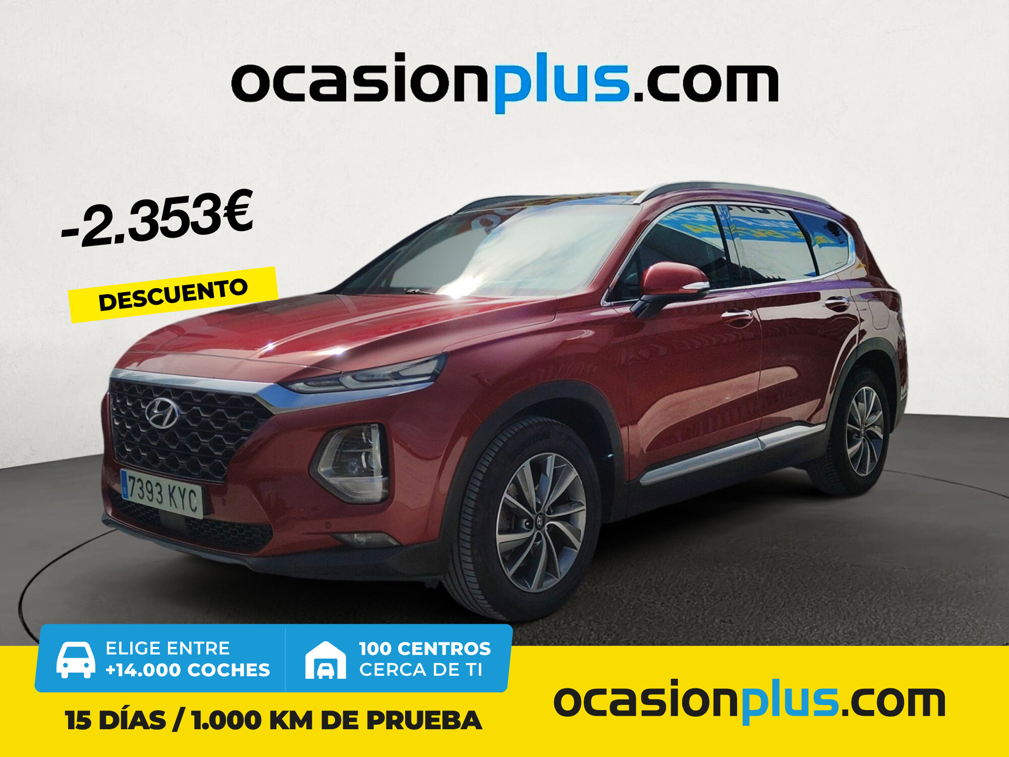 HYUNDAI Santa Fe (2.2 CRDI Tecno SR 4x2 Auto 147 kW (200 CV)) en Madrid