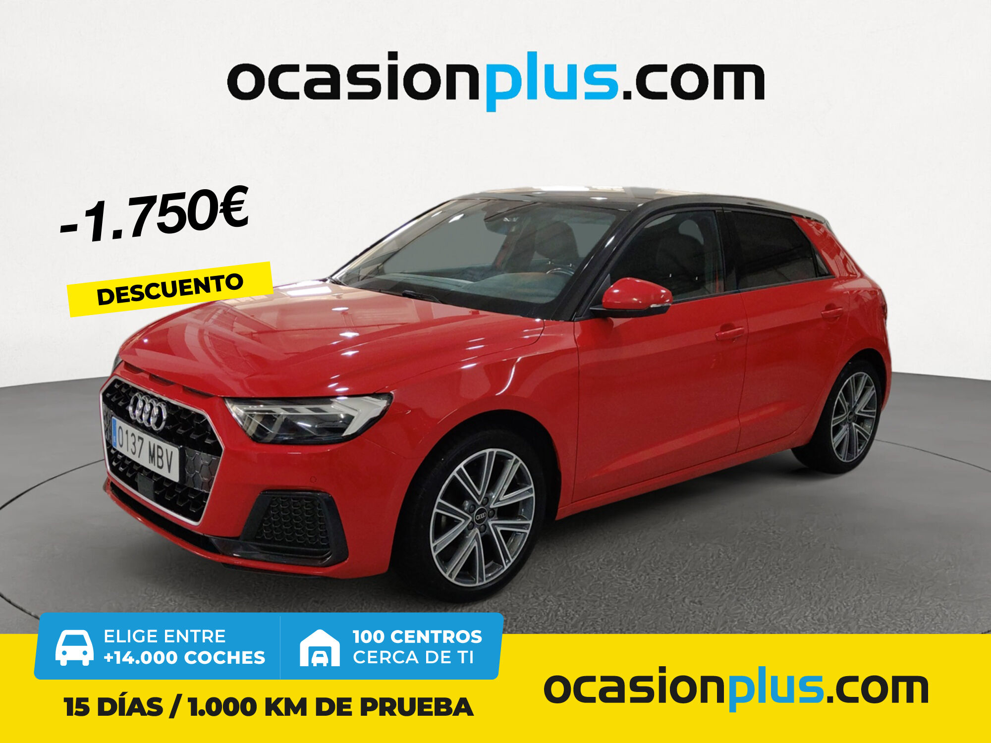 AUDI A1 (Advanced 25 TFSI 70 kW (95 CV)) en Madrid