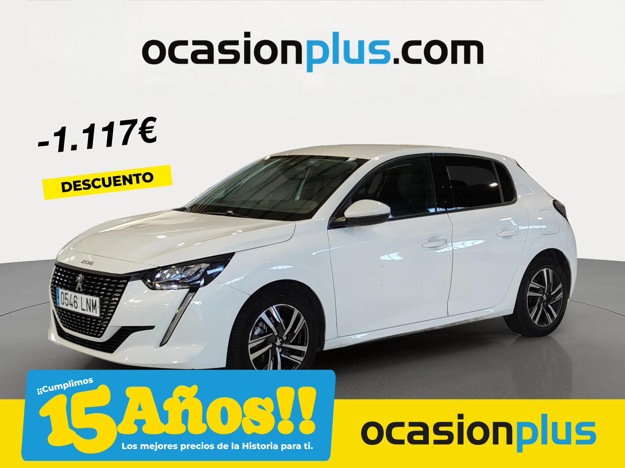 PEUGEOT 208 (PureTech 100 Allure EAT8 75 kW (100 CV)) en Madrid