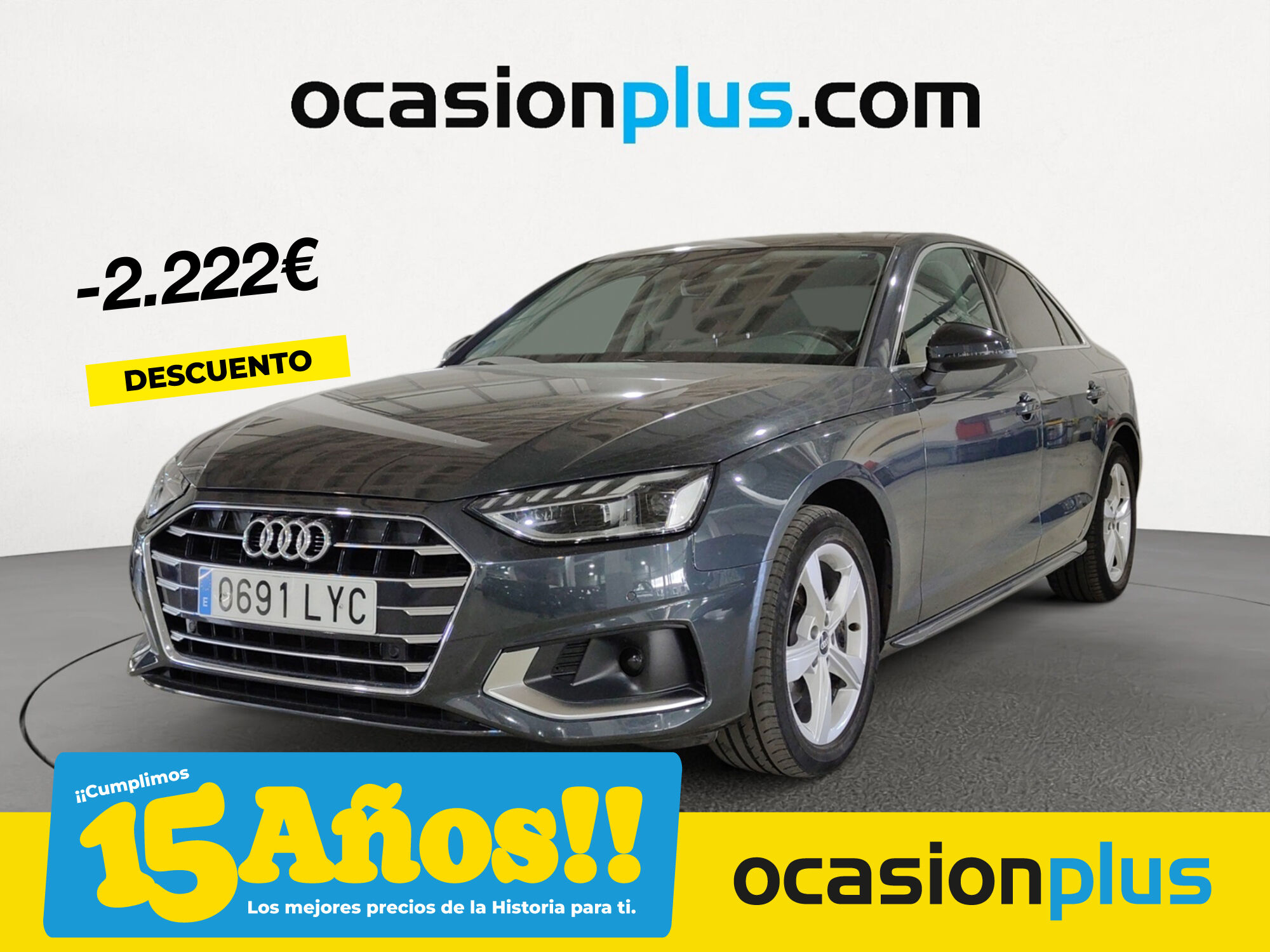 AUDI A4 (Advanced 30 TDI 100 kW (136 CV) S tronic) en Madrid