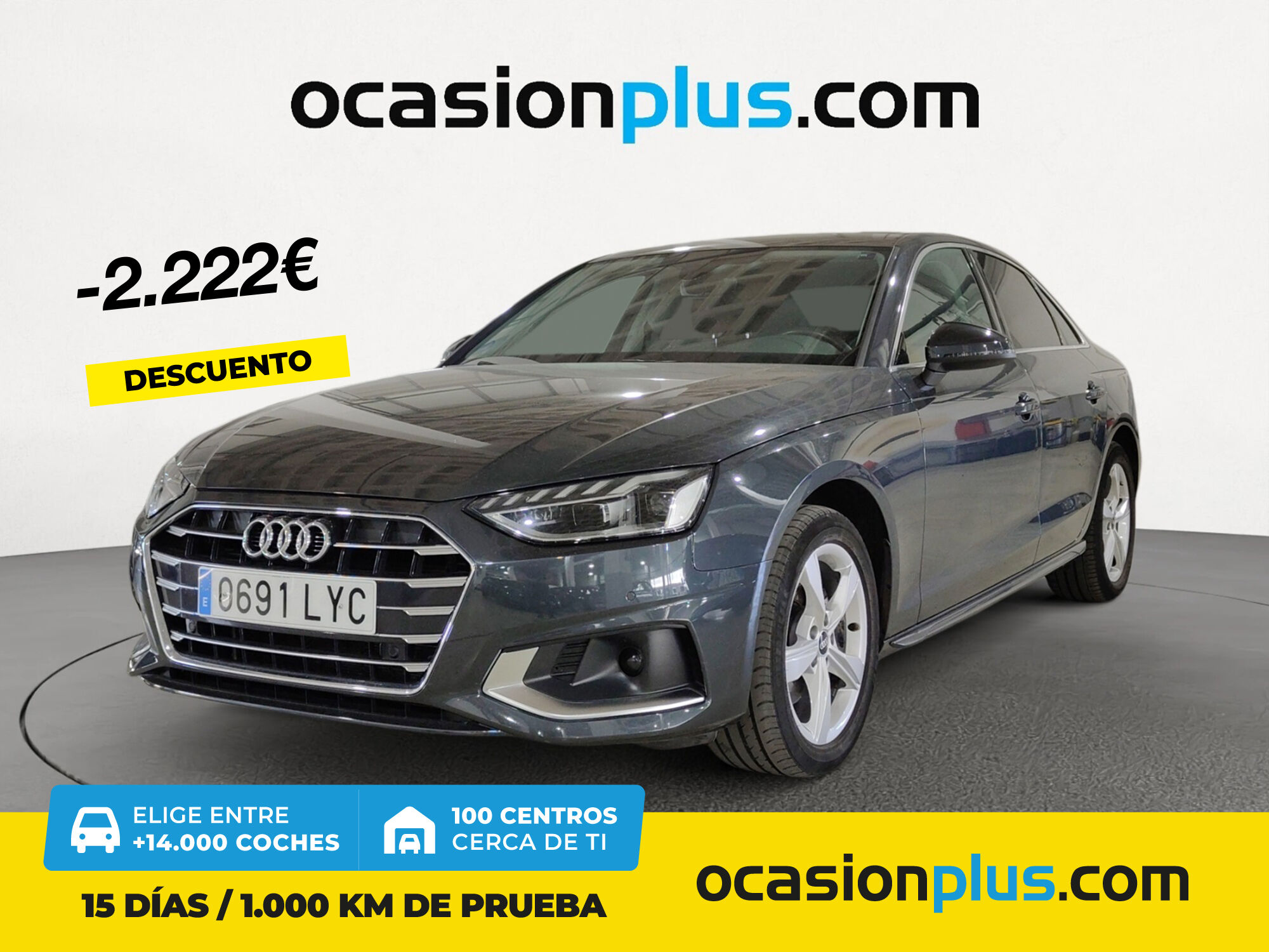 AUDI A4 (Advanced 30 TDI 100 kW (136 CV) S tronic) en Madrid