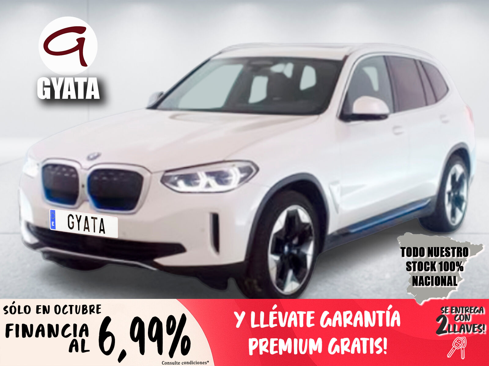 BMW X3 (Impressive 80 kWh 210 kW (286 CV)) en Madrid