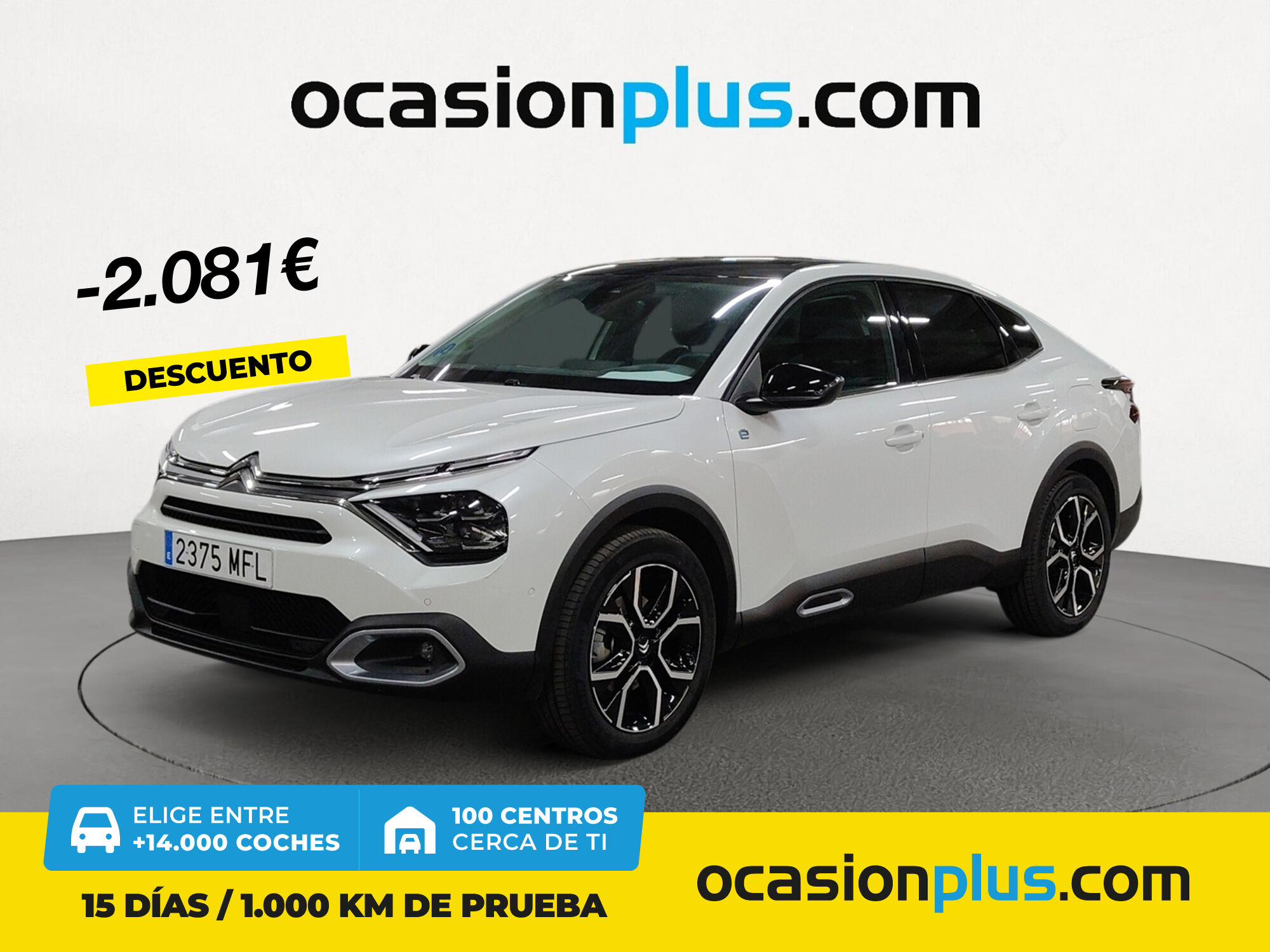 CITROEN C4 X (50KWh eléctrico Shine 100 kW (136 CV)) en Madrid