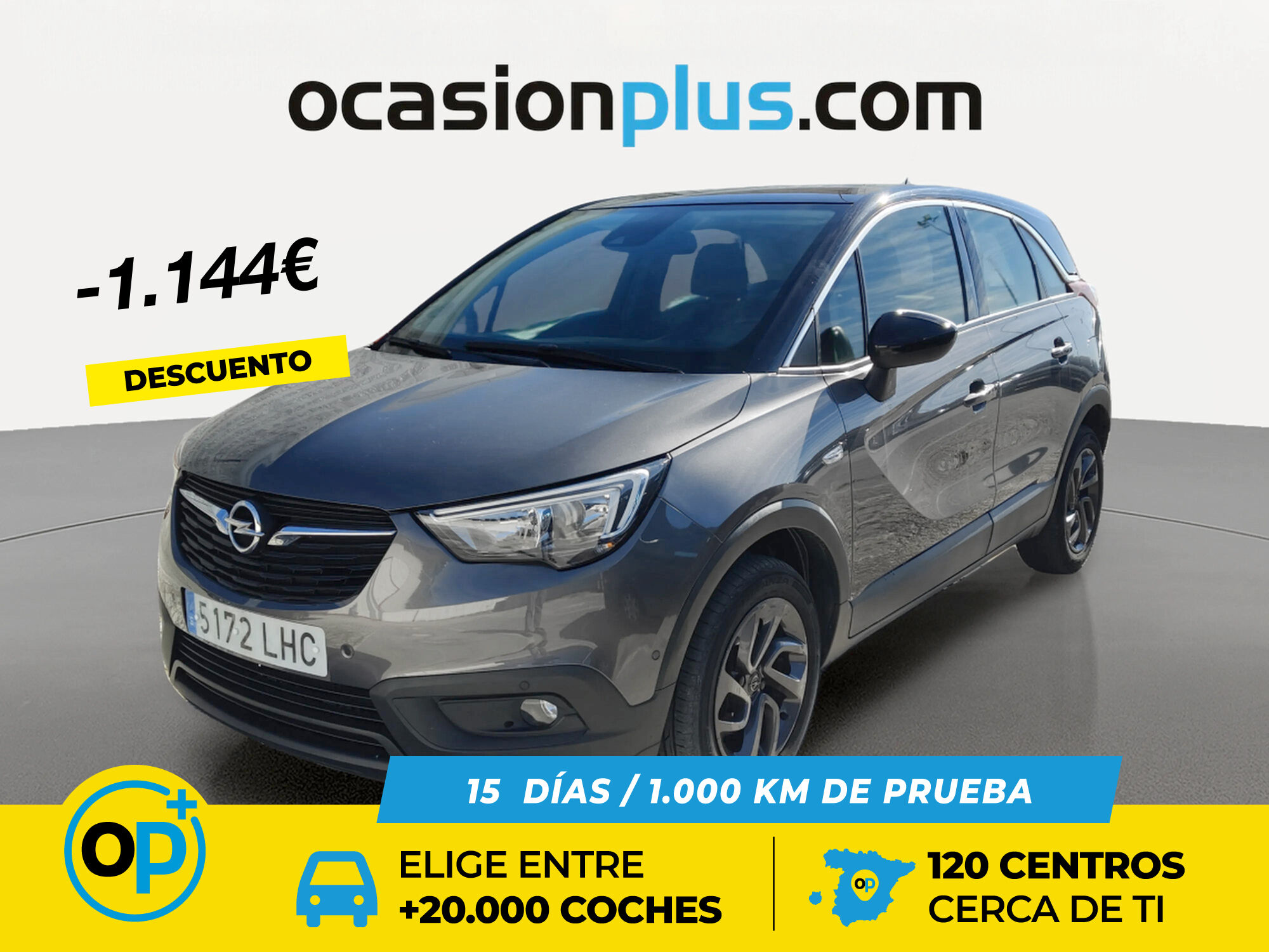 OPEL Crossland (1.2 Opel 2020 81 kW (110 CV)) en Madrid