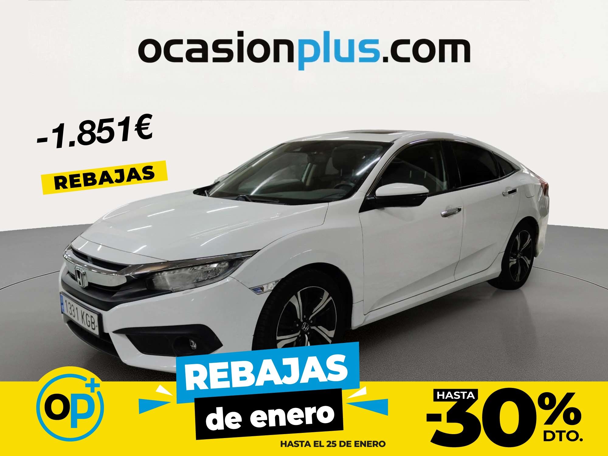 HONDA Civic (1.5 I-VTEC Sedan Executive CVT 134 kW (182 CV)) en Madrid