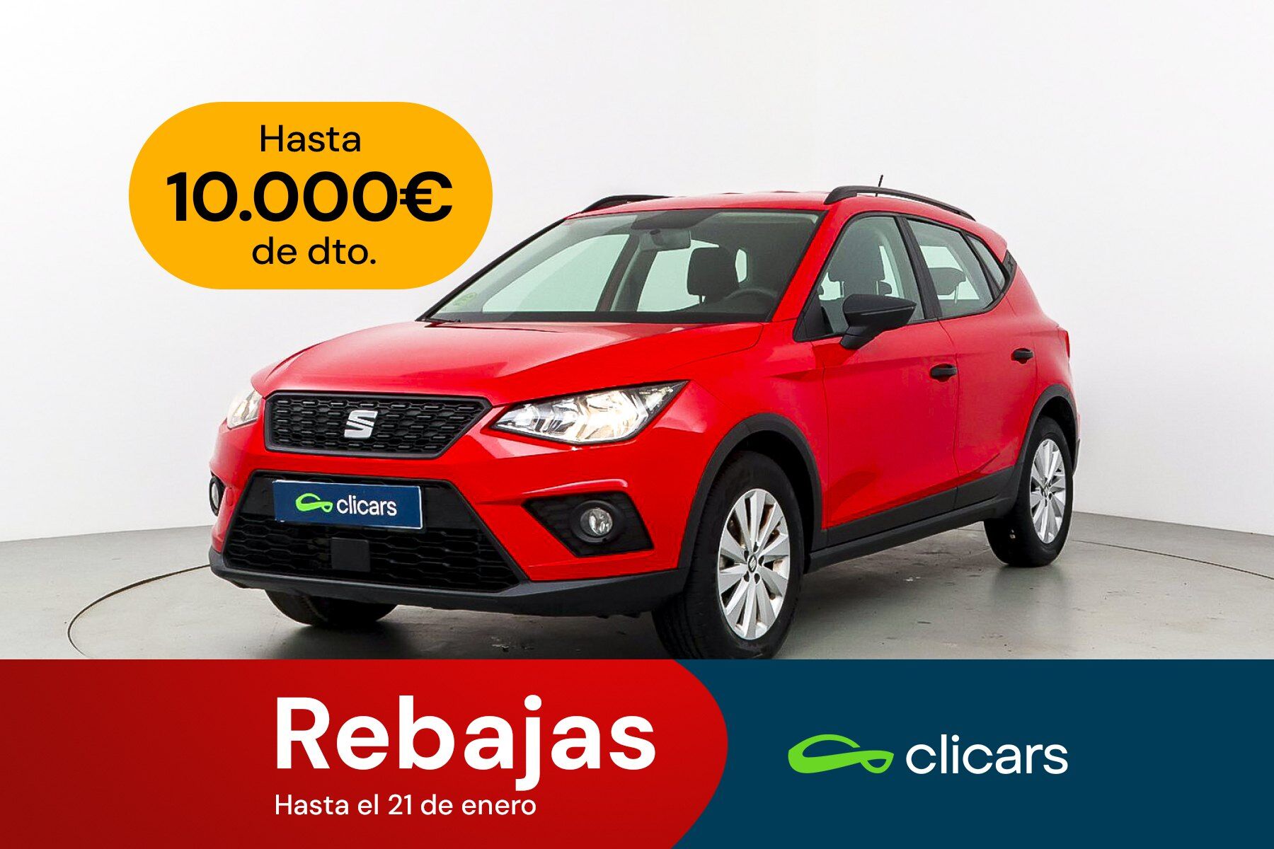 SEAT Arona (Arona 1.0 TSI Ecomotive S&S Reference 95) en Madrid