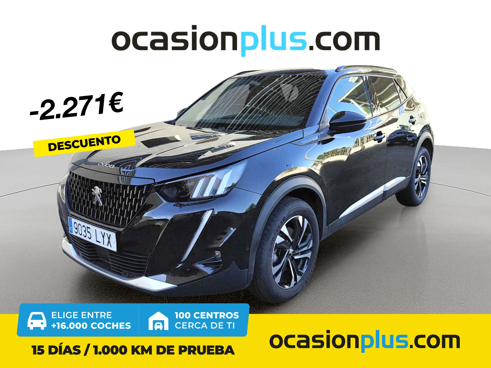 PEUGEOT 2008 (BlueHDi 130 S&S GT EAT8 96 kW (130 CV)) en Madrid