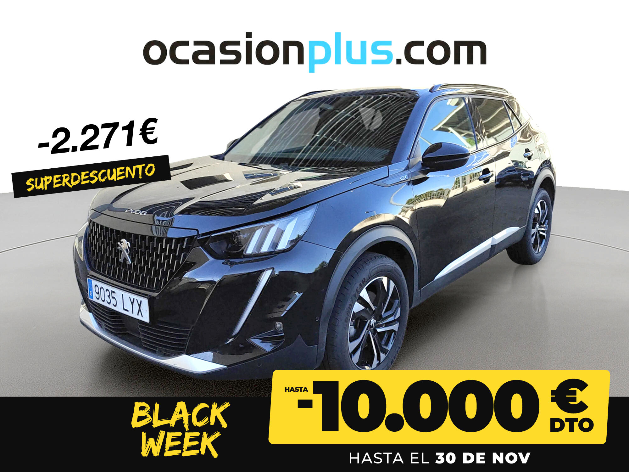 PEUGEOT 2008 (BlueHDi 130 S&S GT EAT8 96 kW (130 CV)) en Madrid