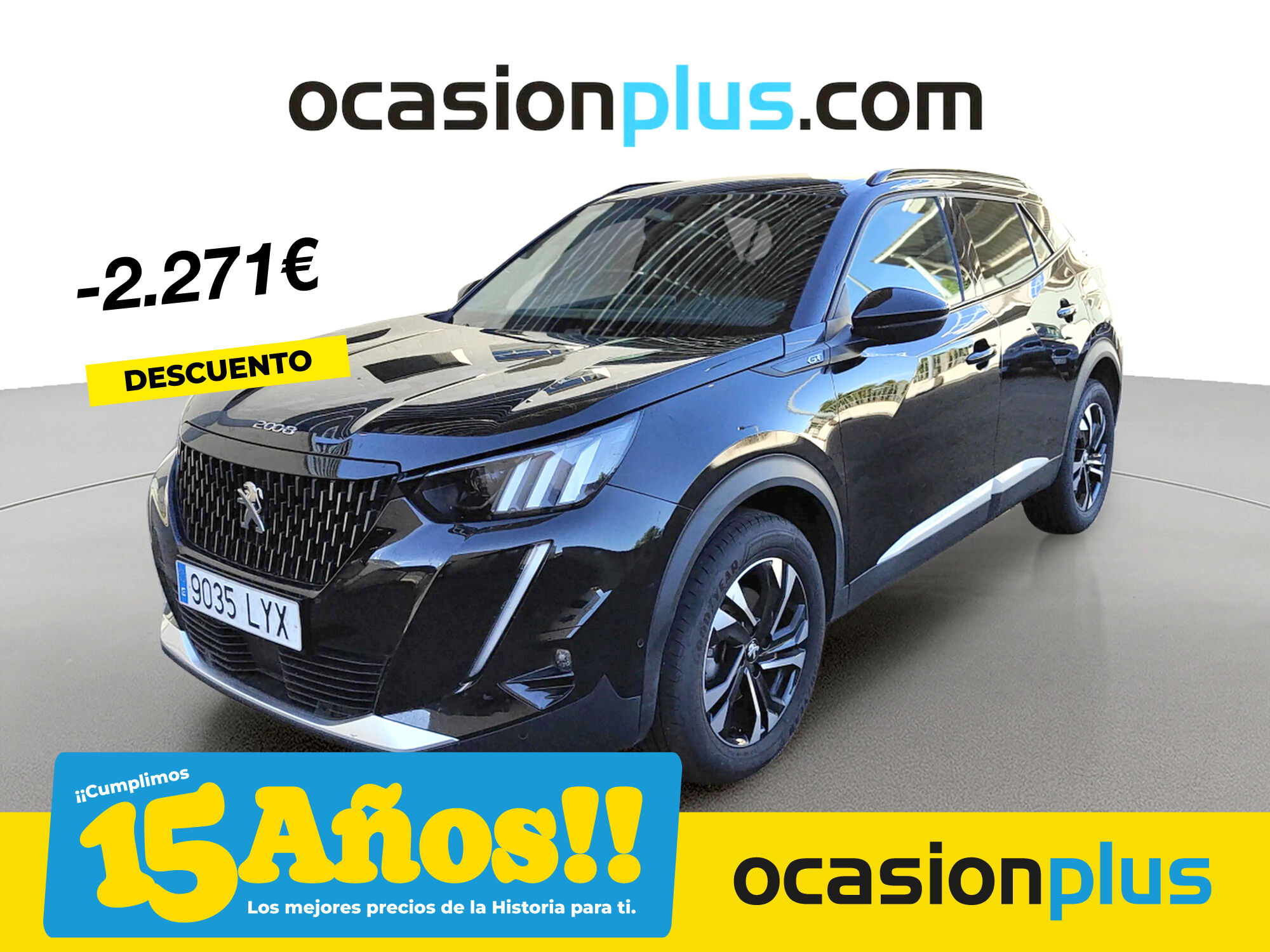 PEUGEOT 2008 (BlueHDi 130 S&S GT EAT8 96 kW (130 CV)) en Madrid