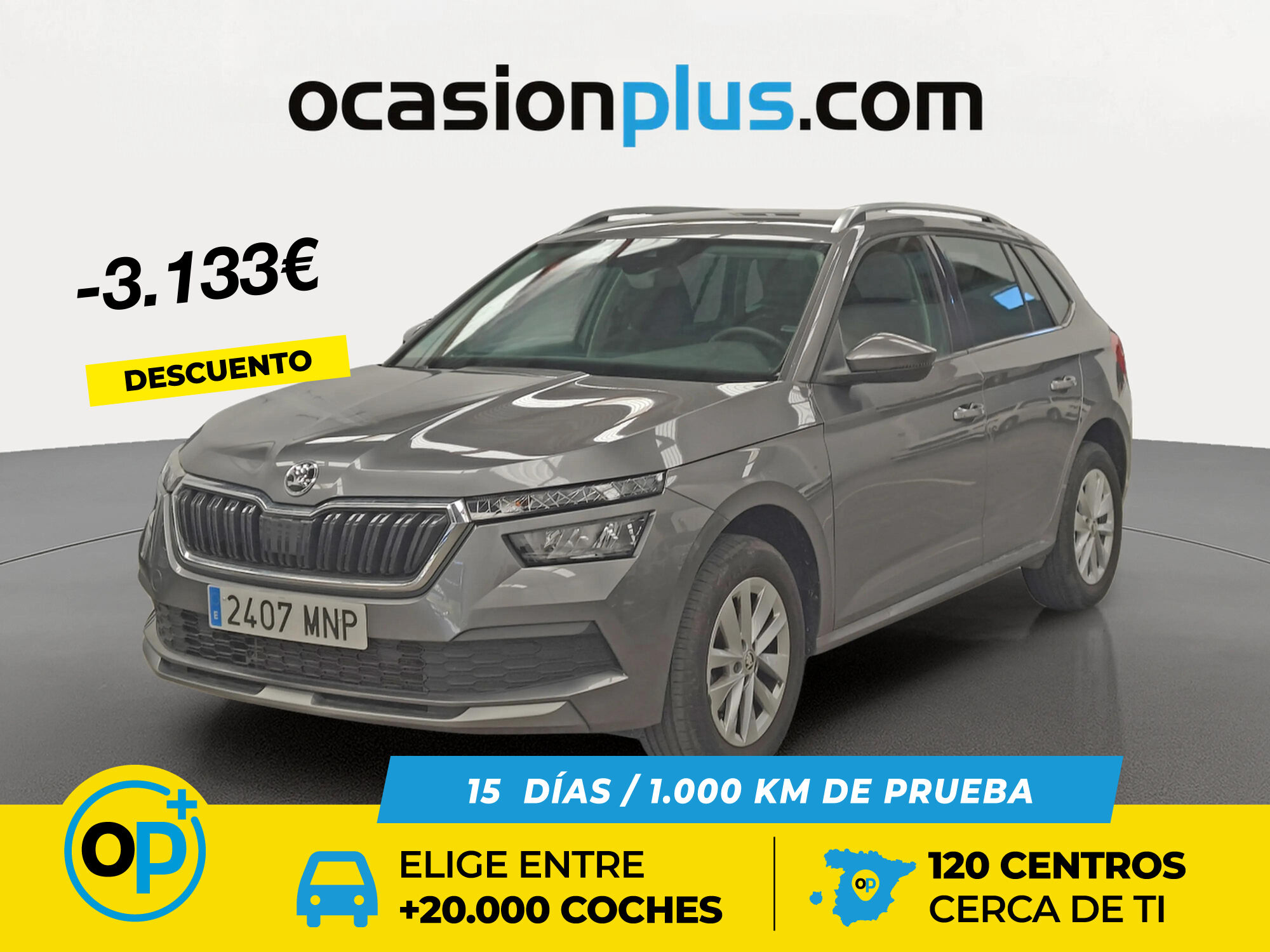 SKODA Kamiq (1.0 TSI Ambition 81 kW (110 CV)) en Madrid