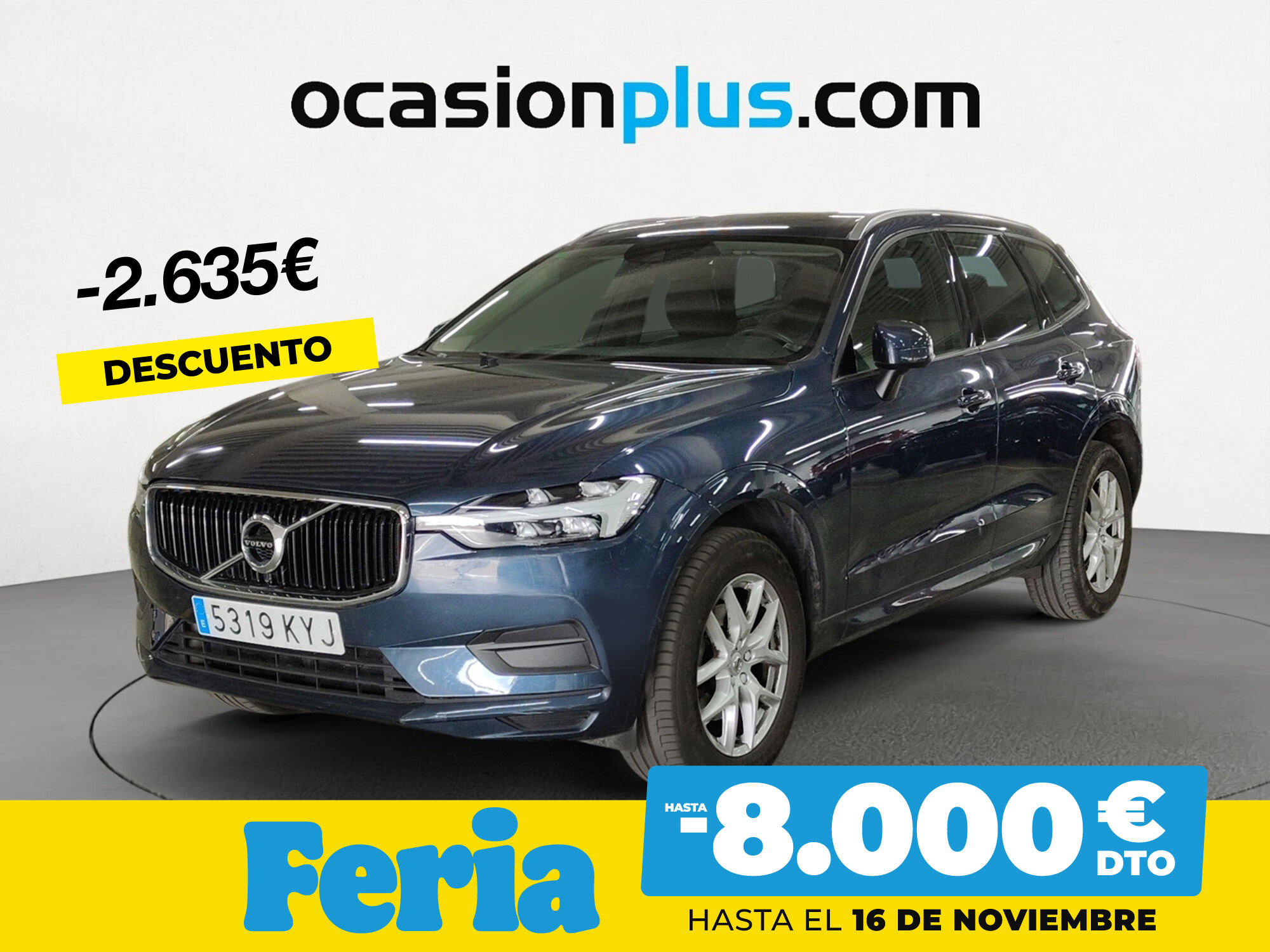 VOLVO XC60 (D3 Momentum 110 kW (150 CV)) en Madrid