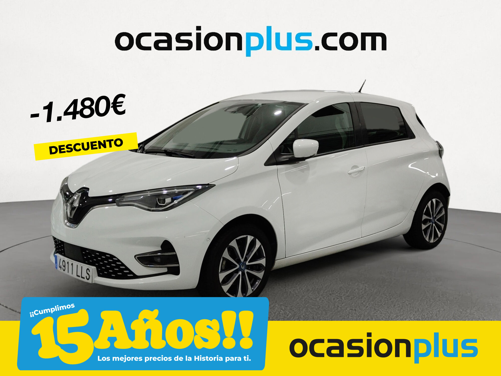RENAULT Zoe (Zen 100 kW R135 Bateria 50kWh 99 kW (135 CV)) en Madrid