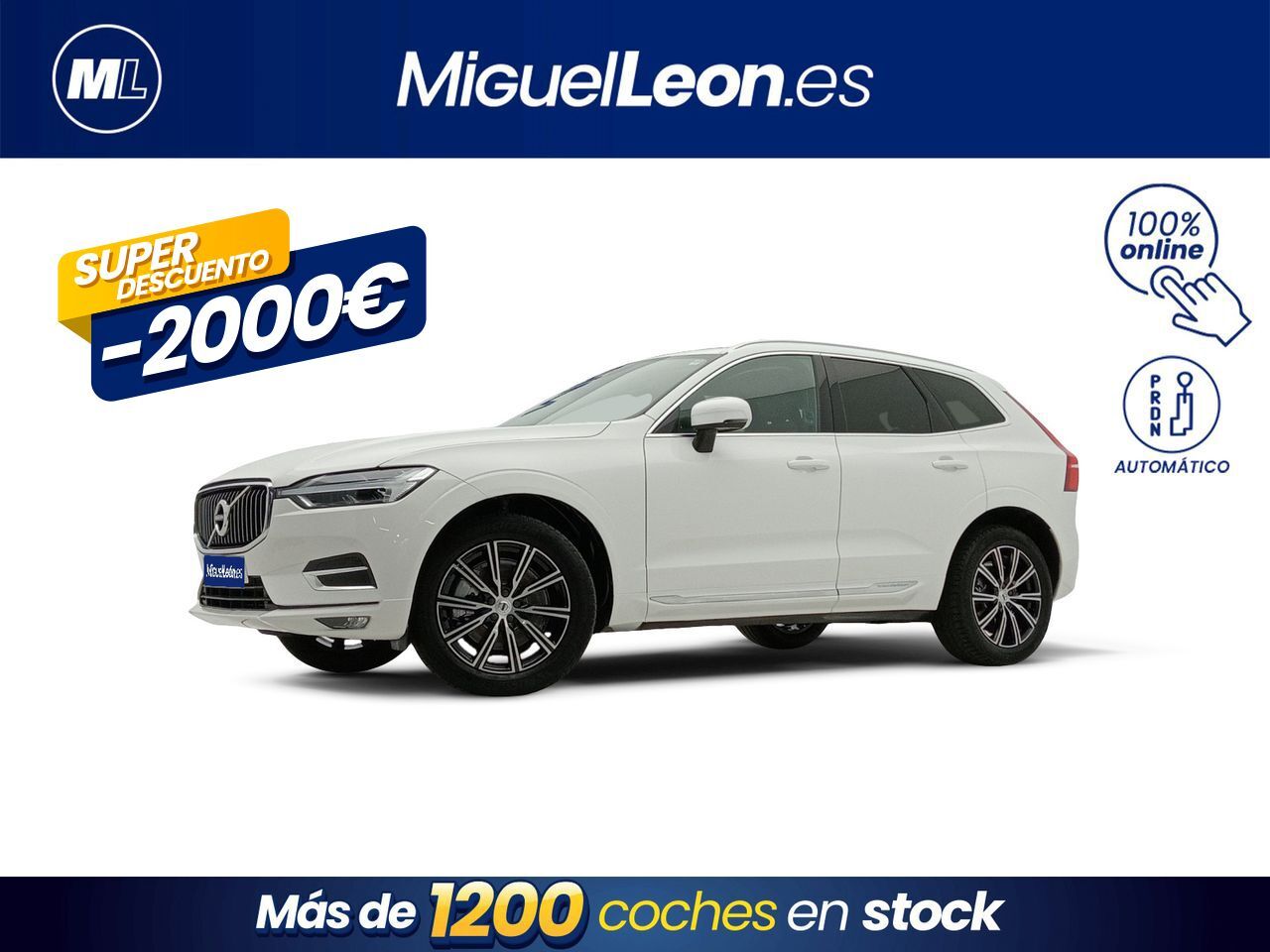 VOLVO XC60 (2.0 B4 D4 AWD Inscription Auto) en Palmas, Las