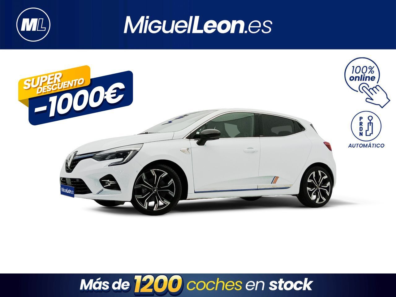 RENAULT Clio (Zen E-Tech Híbrido 104 kW (140CV)) en Palmas, Las