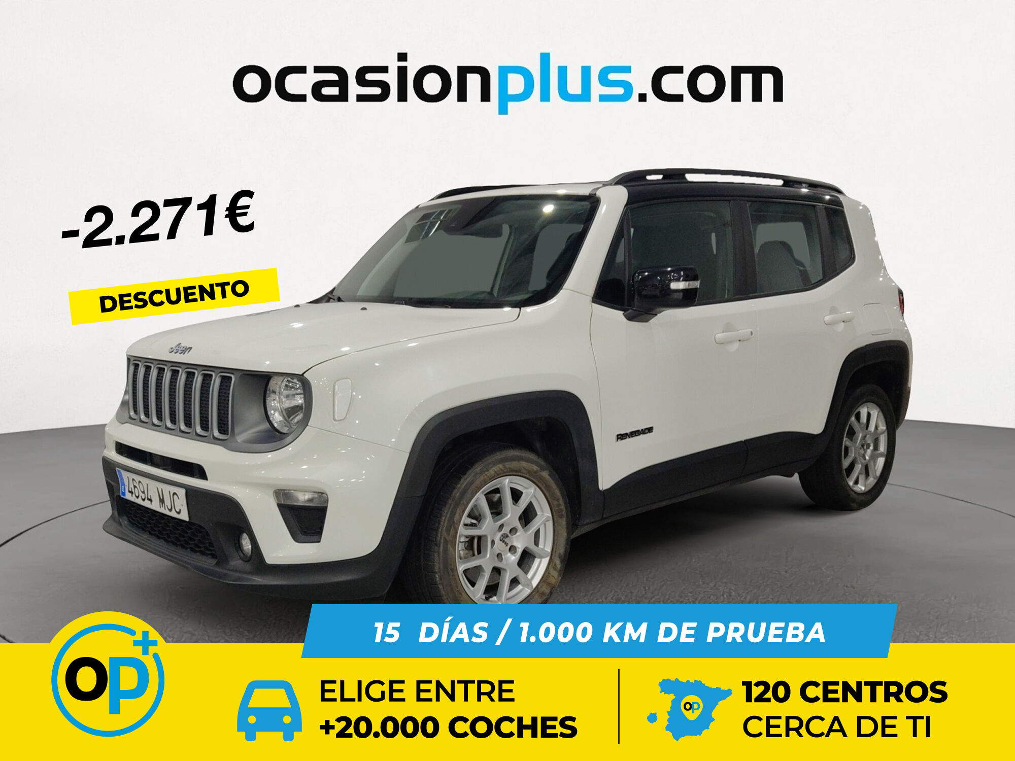 JEEP Renegade (1.3 PHEV 4xe Limited AT 140 kW (190 CV)) en Madrid