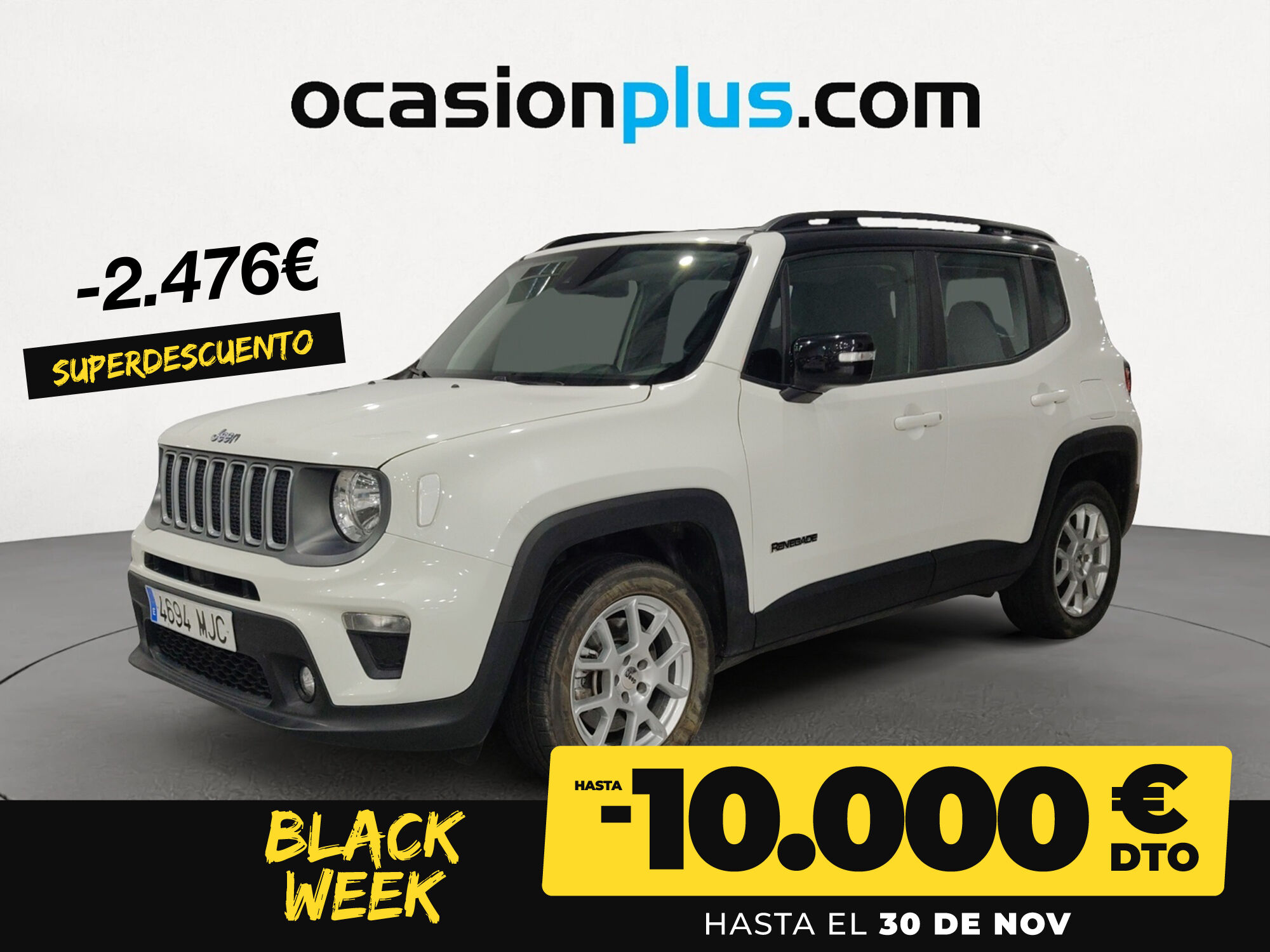 JEEP Renegade (1.3 PHEV 4xe Limited AT 140 kW (190 CV)) en Madrid