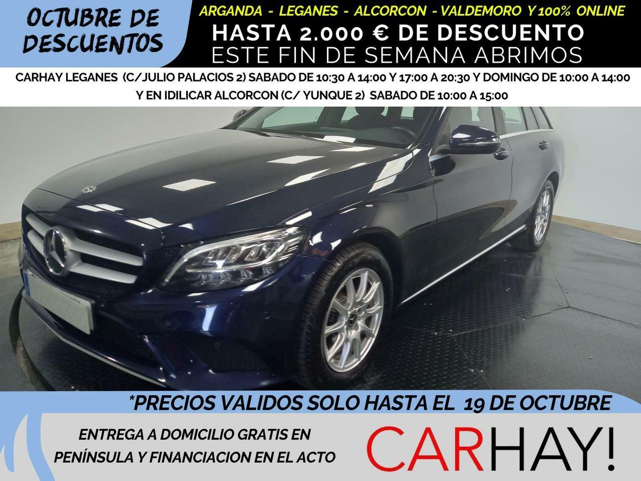 MERCEDES Clase C (200 D BUSINESS SOLUTION) en Madrid