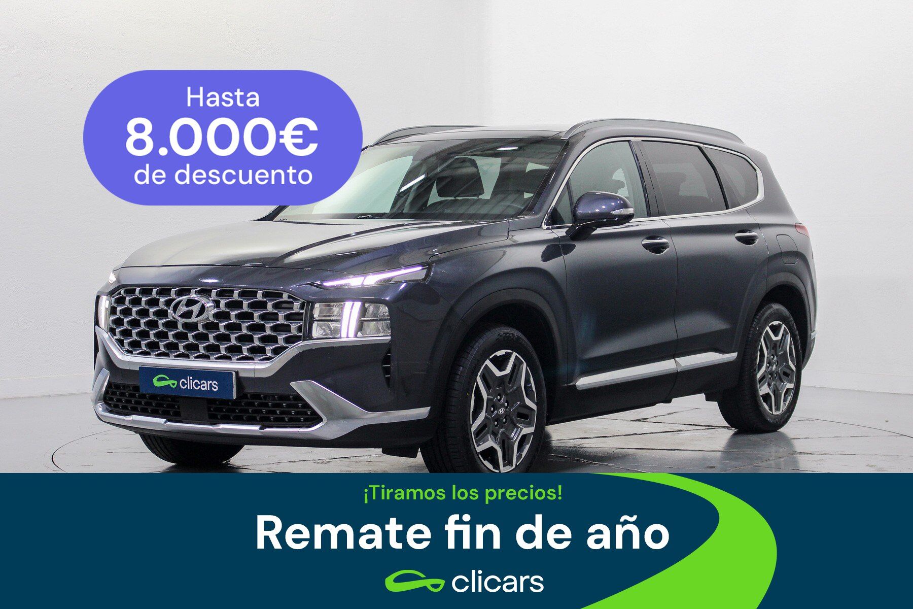 HYUNDAI Santa Fe (Santa Fe 1.6TGDI HEV Tecno 7pl 2WD 6AT) en Madrid