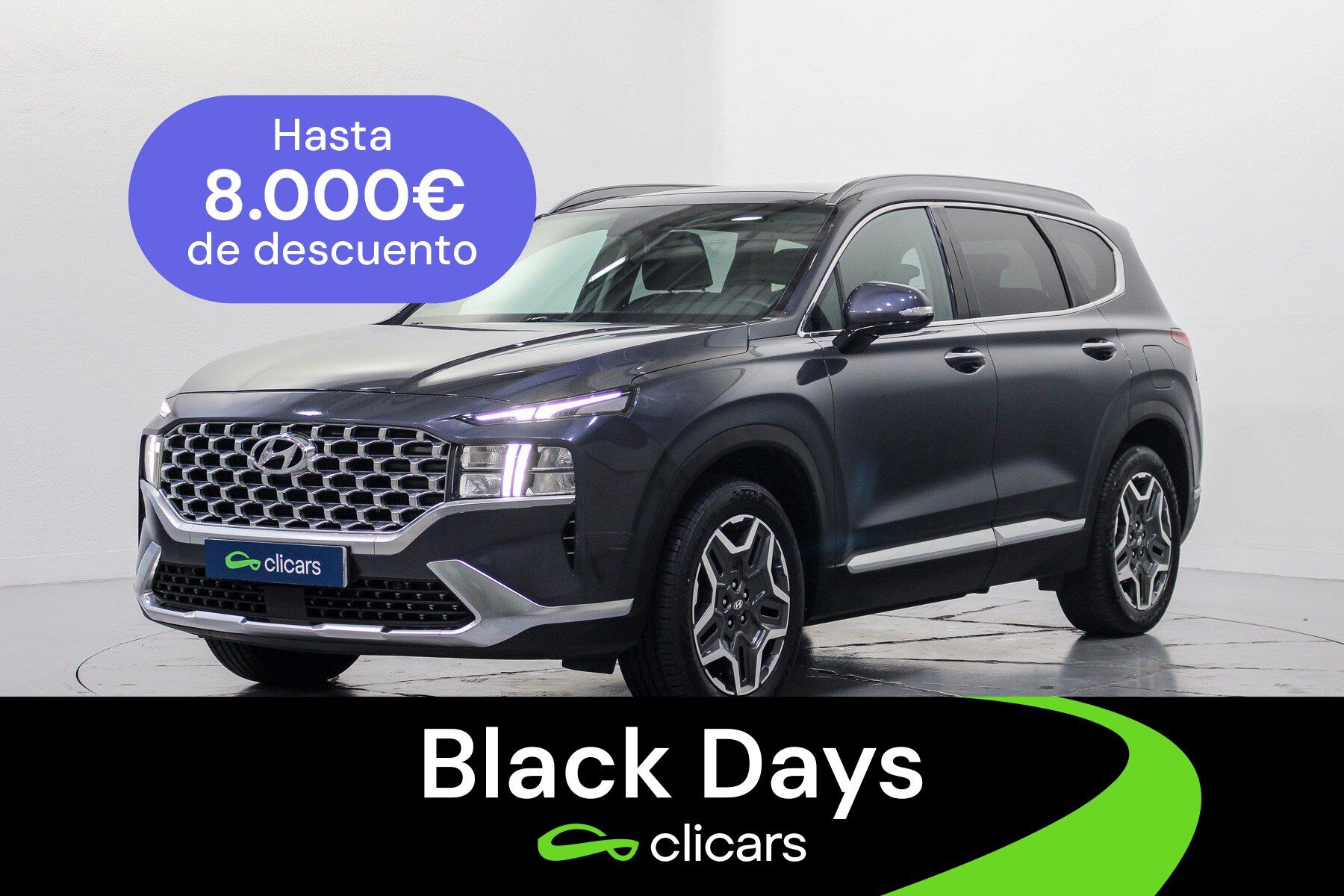 HYUNDAI Santa Fe (Santa Fe 1.6TGDI HEV Tecno 7pl 2WD 6AT) en Madrid