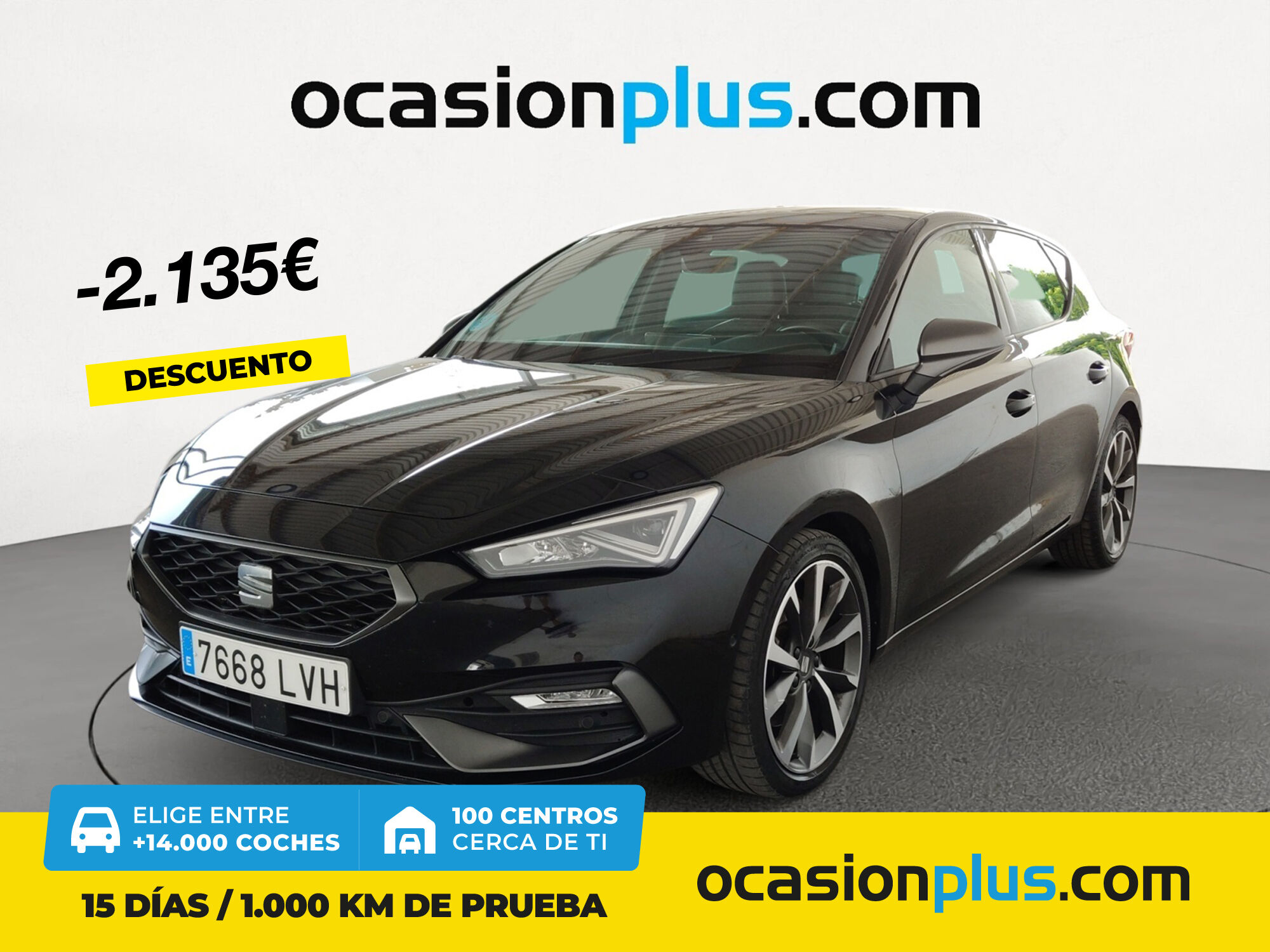 SEAT León (1.5 TSI S&S FR Go L 110 kW (150 CV)) en Madrid