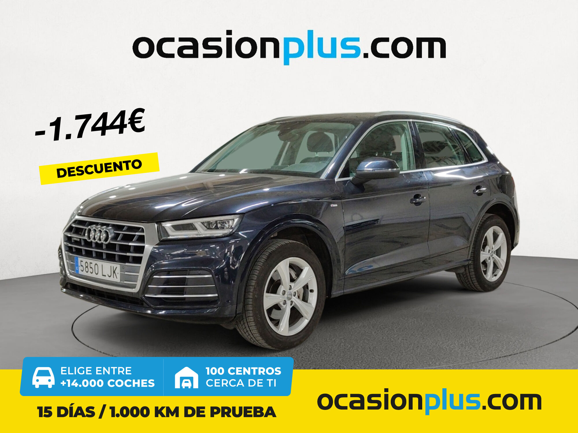 AUDI Q5 (S line 35 TDI quattro 120 kW (163 CV) S tronic) en Madrid
