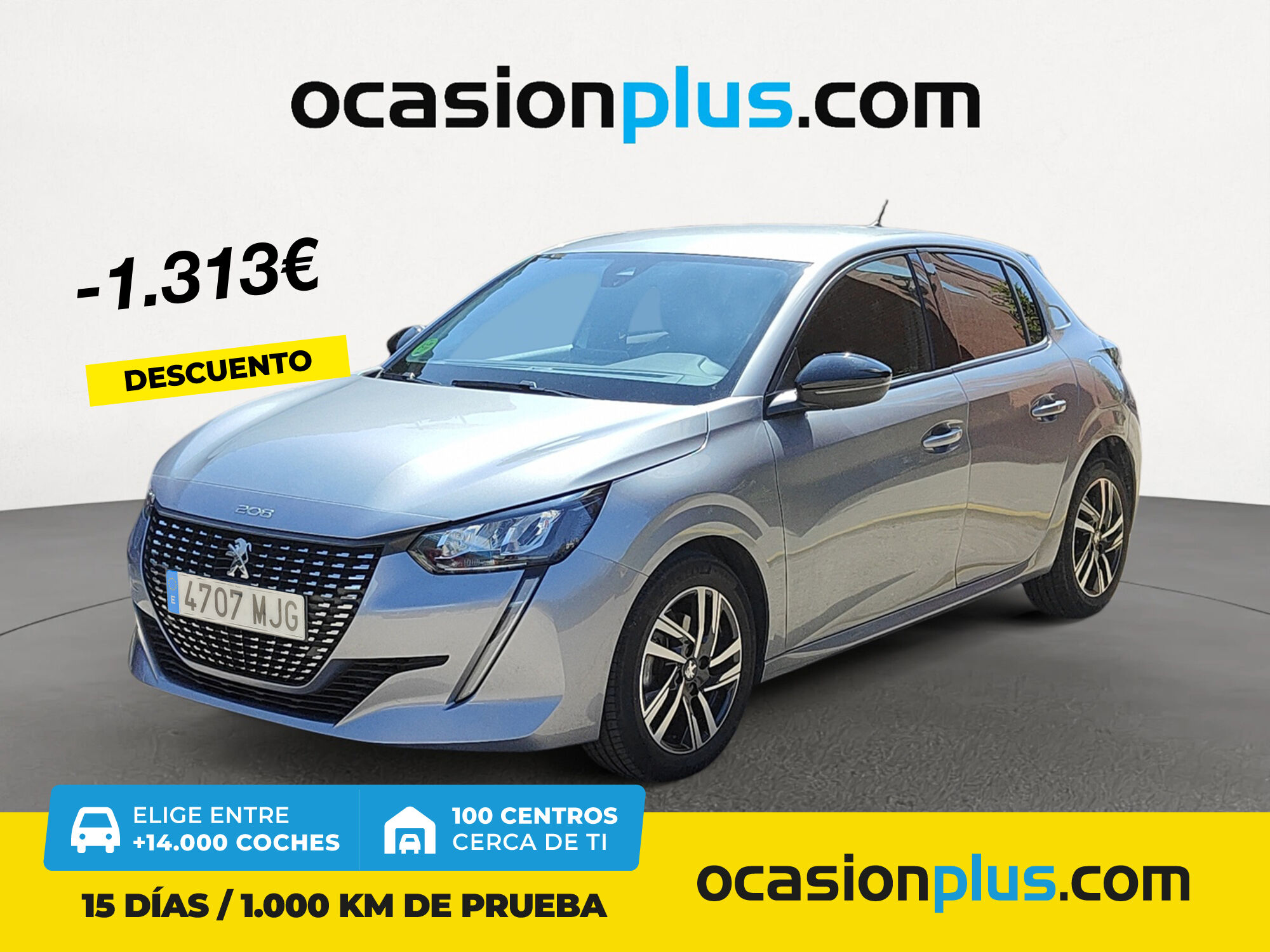 PEUGEOT 208 (PureTech 100 Allure 75 kW (100 CV)) en Madrid