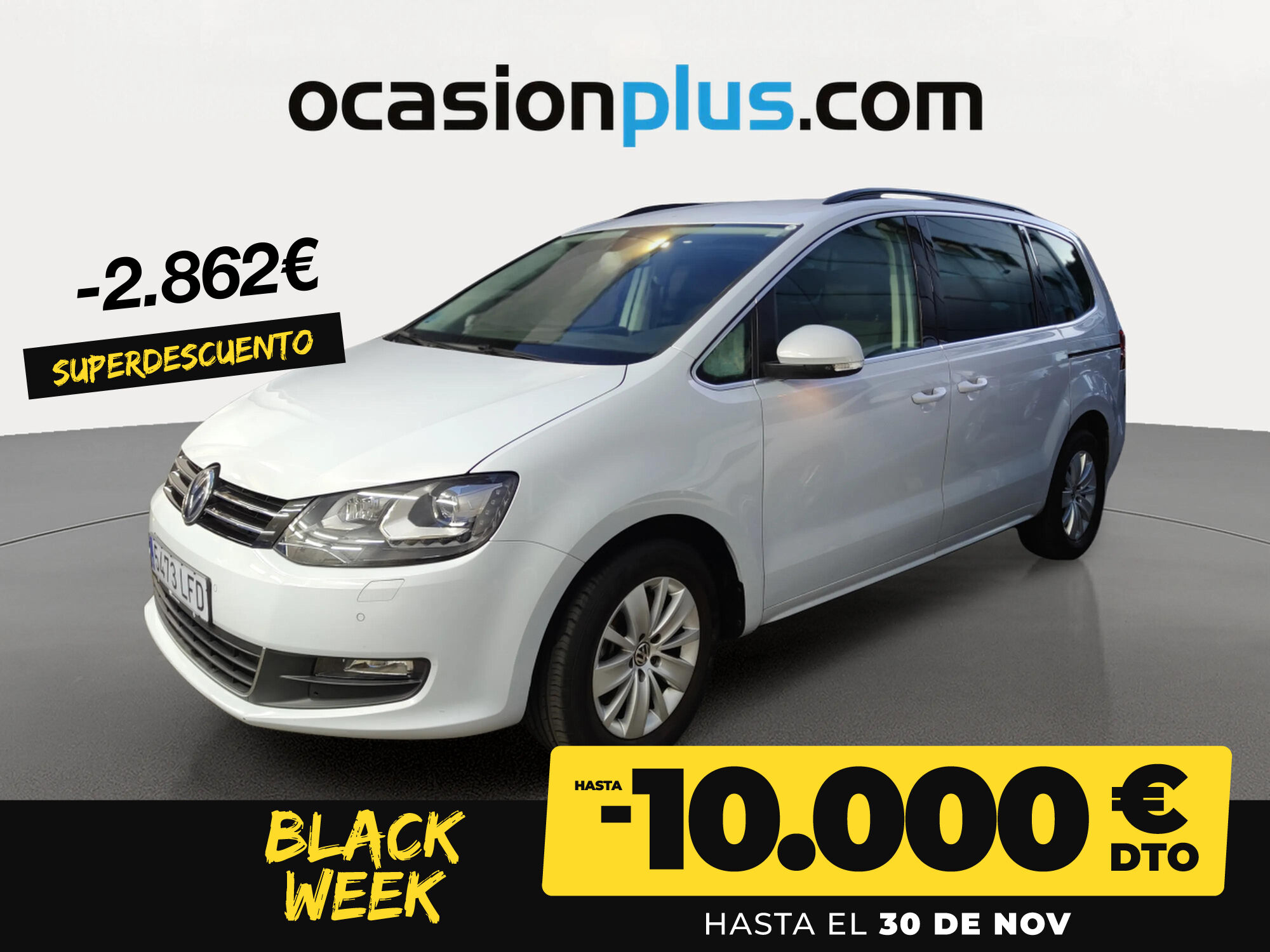 VOLKSWAGEN Sharan (Advance 2.0 TDI BMT 110 kW (150 CV) DSG) en Madrid